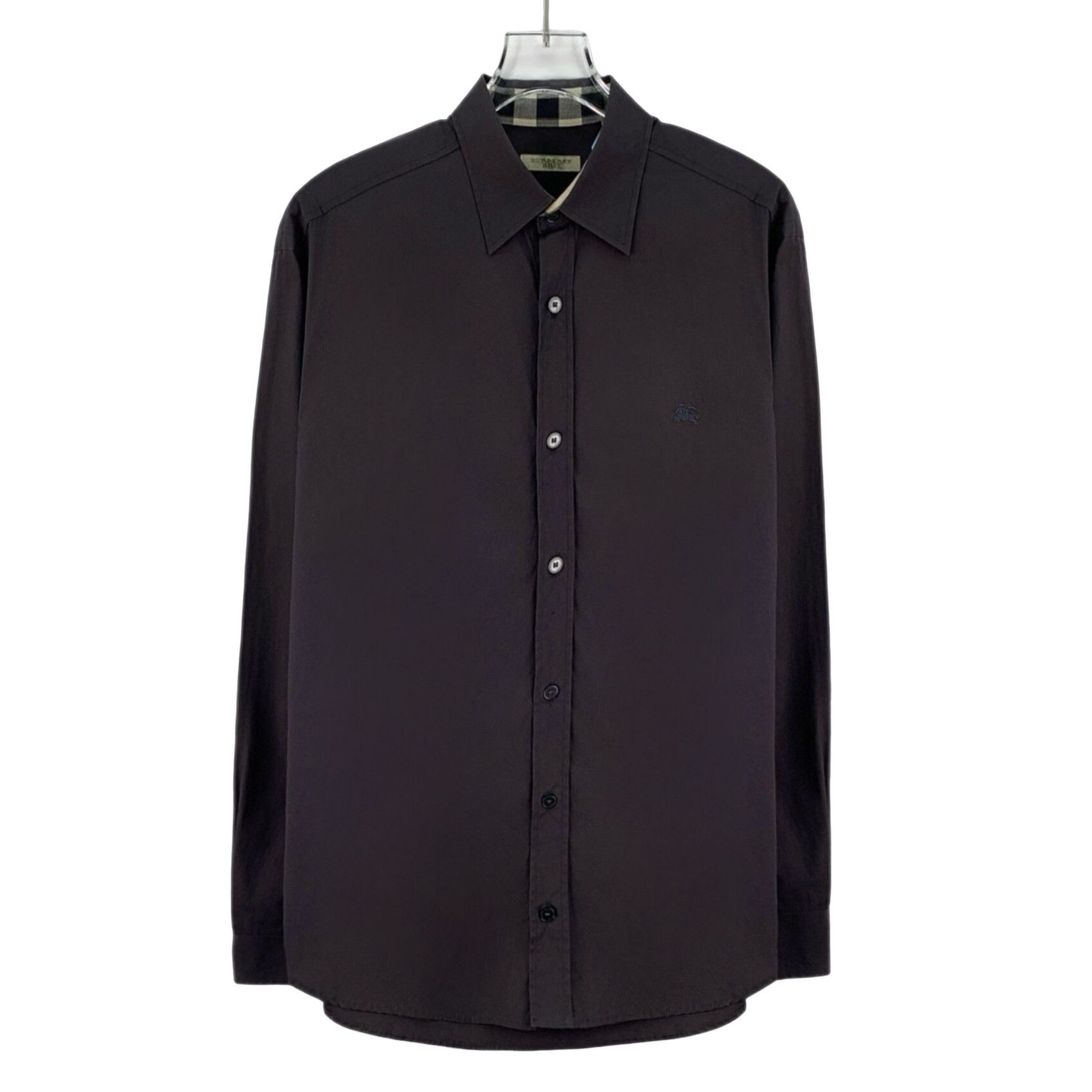 Burberry Burberry Brit Embroidered Logo Cotton Shirt US S Size US S / EU 44-46 / 1 - 1 Thumbnail