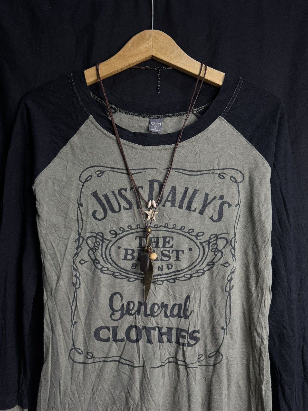 Hysteric Glamour Japanese Long Sleeve Gothic Vkei Poem Styled Size US M / EU 48-50 / 2 - 2 Thumbnail