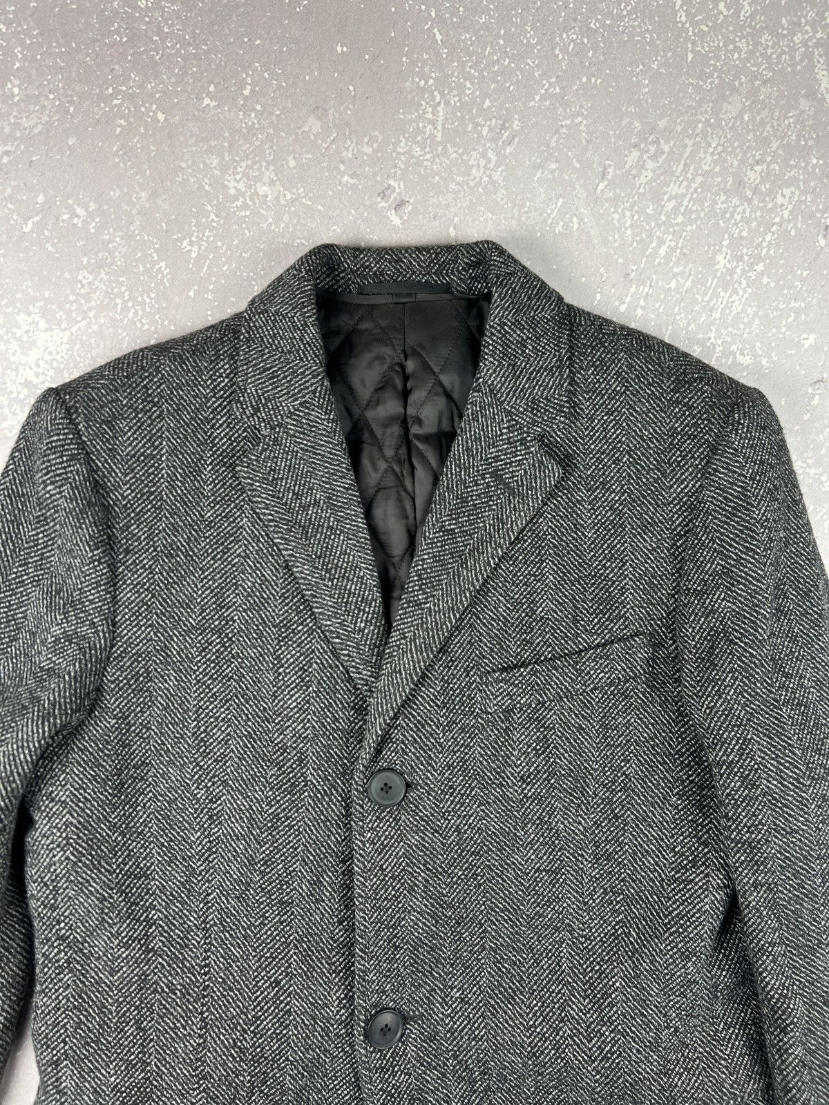 J.Crew J.Crew Ludlow Primaloft Eco Insulated Wool Coat Harringbone Size US M / EU 48-50 / 2 - 3 Thumbnail