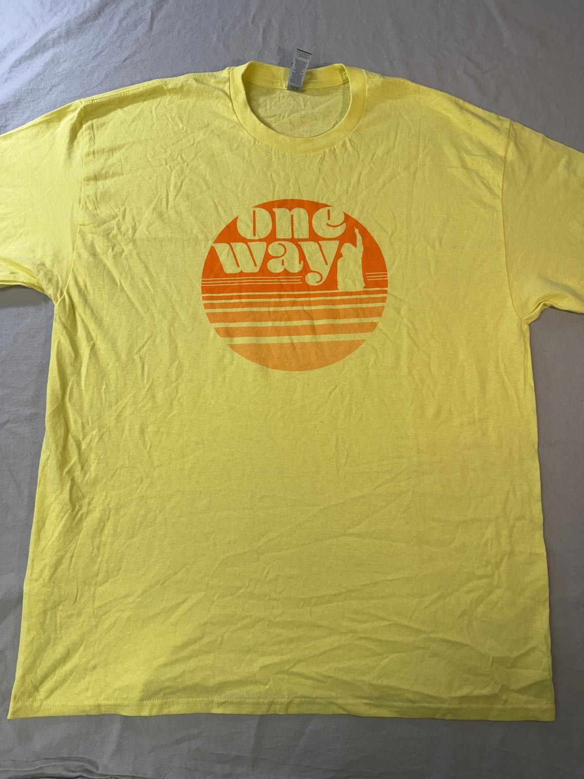 Gildan Jesus T-shirt Surf One Way Up Jesus Revolution Tee XL Size US XL / EU 56 / 4 - 1 Thumbnail