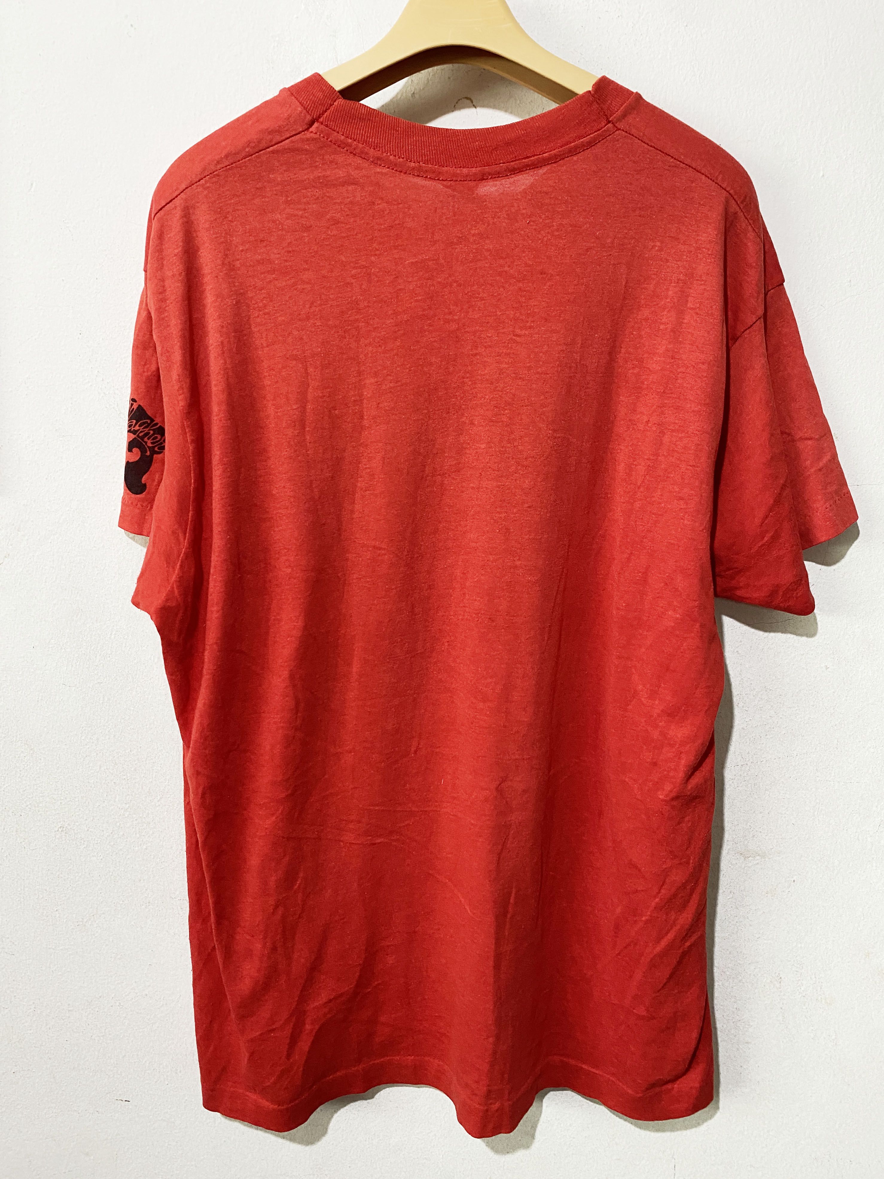 Band Tees × Vintage Vintage 1981 Gallagher Shirt Size US XL / EU 56 / 4 - 6 Thumbnail