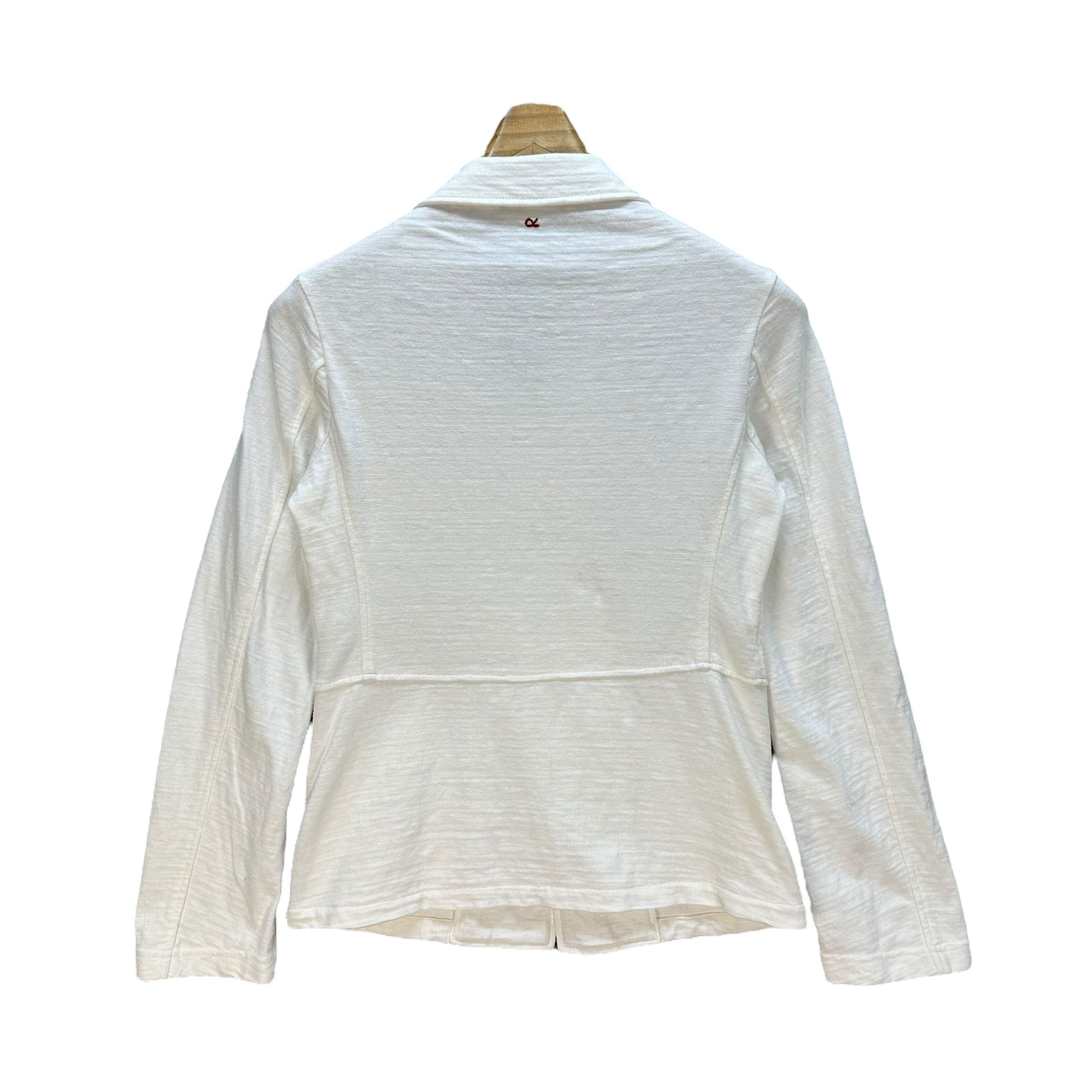 45rpm 45rpm Women’s White Cardigan Shirt Jacket #80-1446 Size S / US 4 / IT 40 - 11 Thumbnail