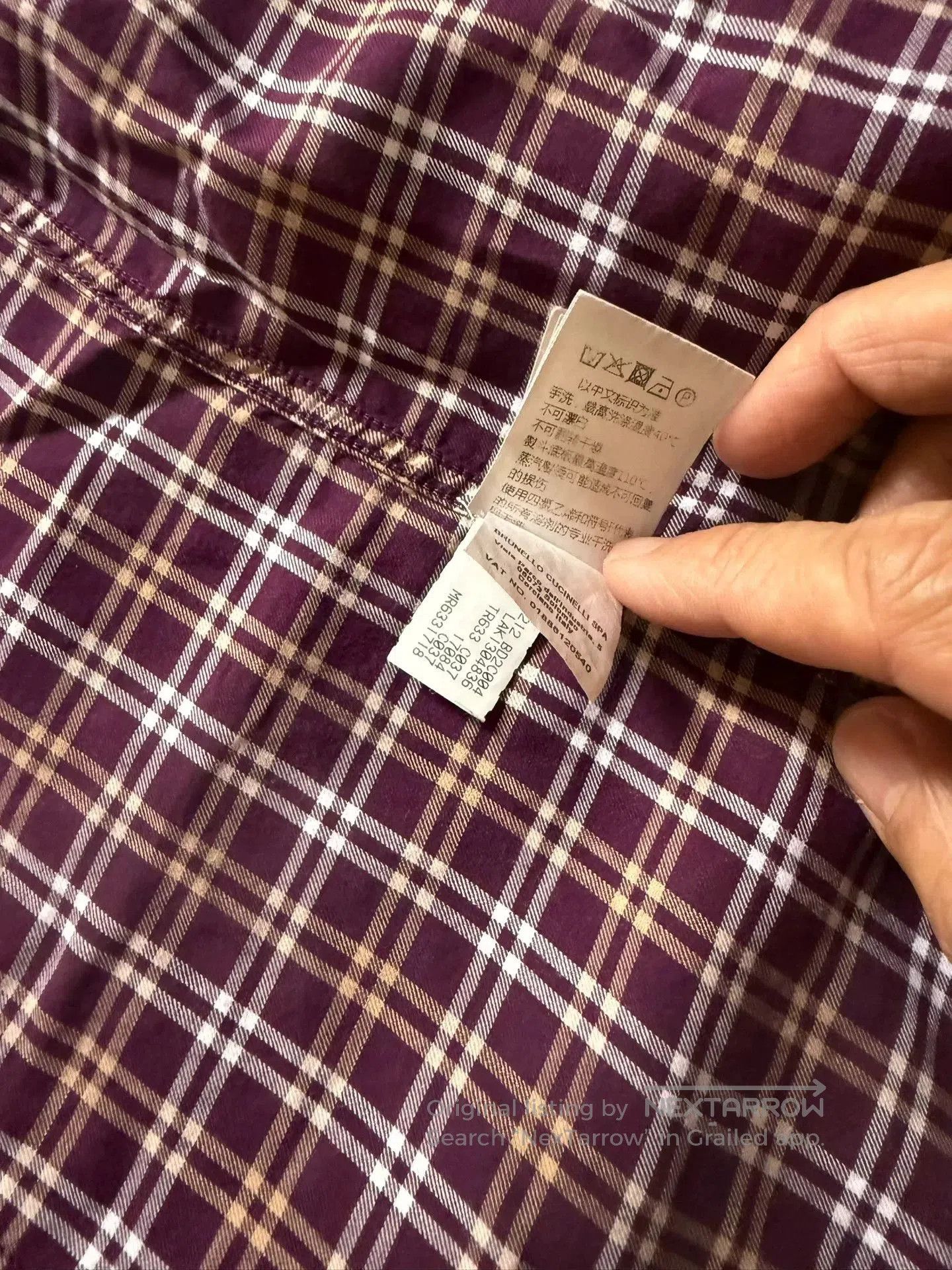 Brunello Cucinelli Brunello Cucinelli Classic Men's Shirt. Size US S / EU 44-46 / 1 - 6 Thumbnail