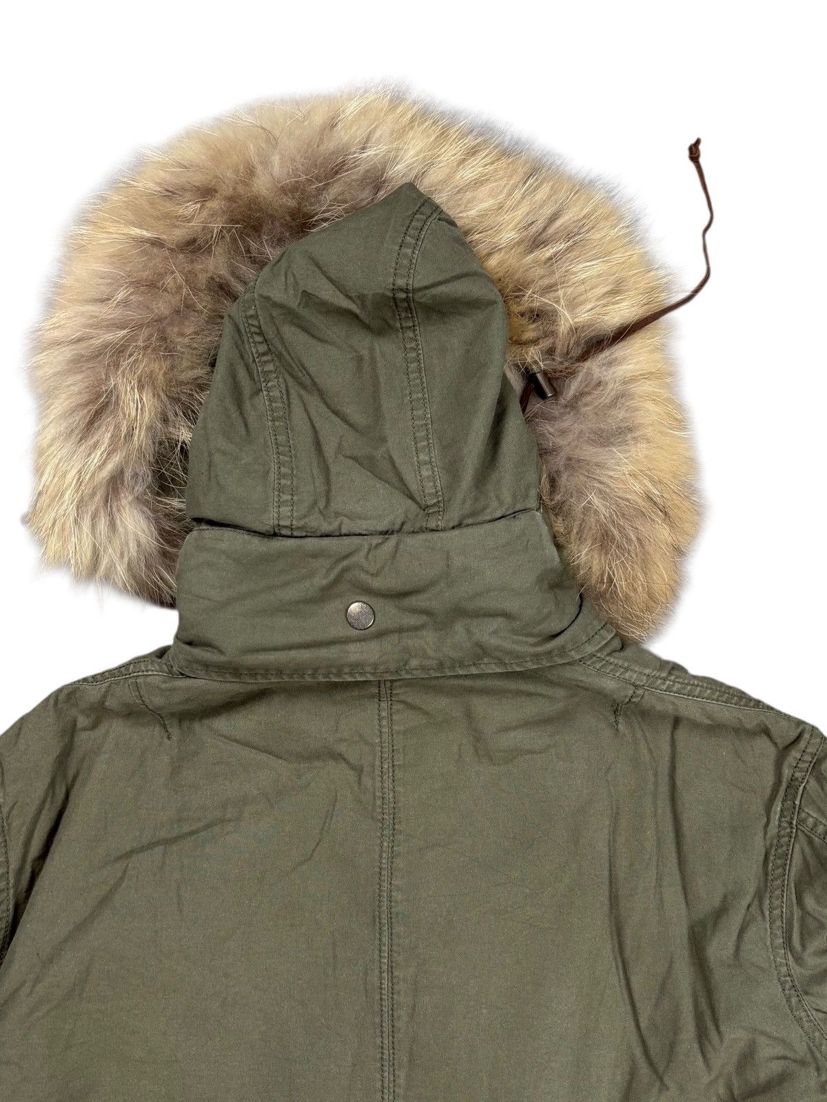 GOA 2000s GOA - Apocalypse Style Fur Hoodie Jacket Size US M / EU 48-50 / 2 - 7 Thumbnail
