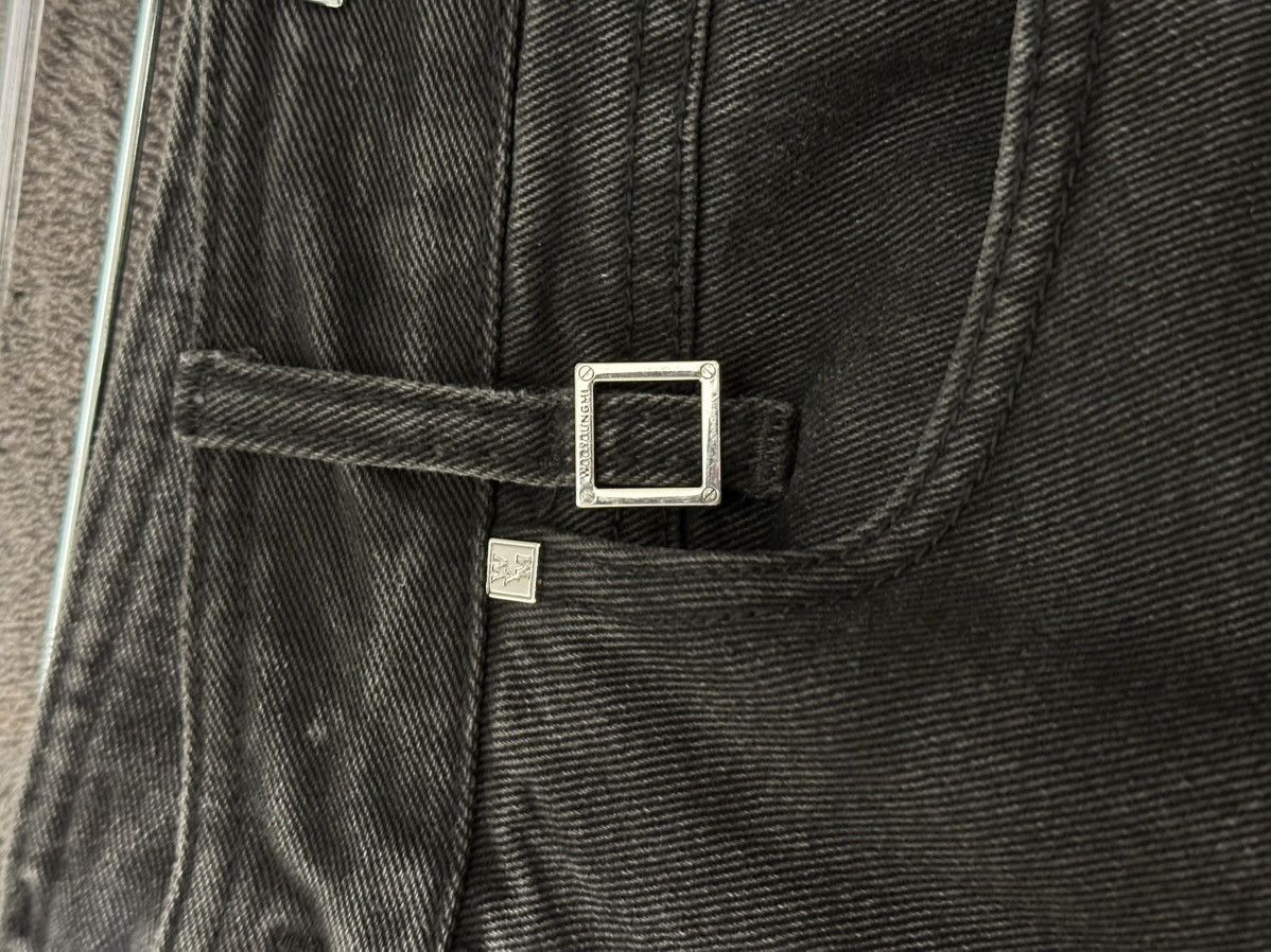 Wooyoungmi Wooyoungmi Gray/Black Flared Jeans Size US 32 / EU 48 - 4 Thumbnail