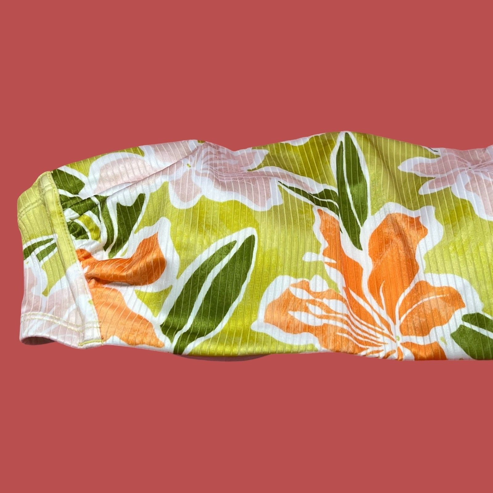 Other Shade & Shore - Women's Ribbed Hidden Underwire Bandeau Biki Size ONE SIZE - 15 Thumbnail