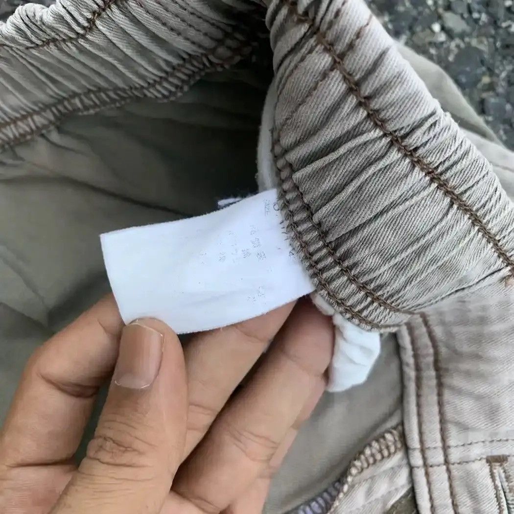 StraightFaded LOGOS Brand Double Knee Baggy Faded Hiking HeavyCotton Pants Size US 31 - 9 Thumbnail
