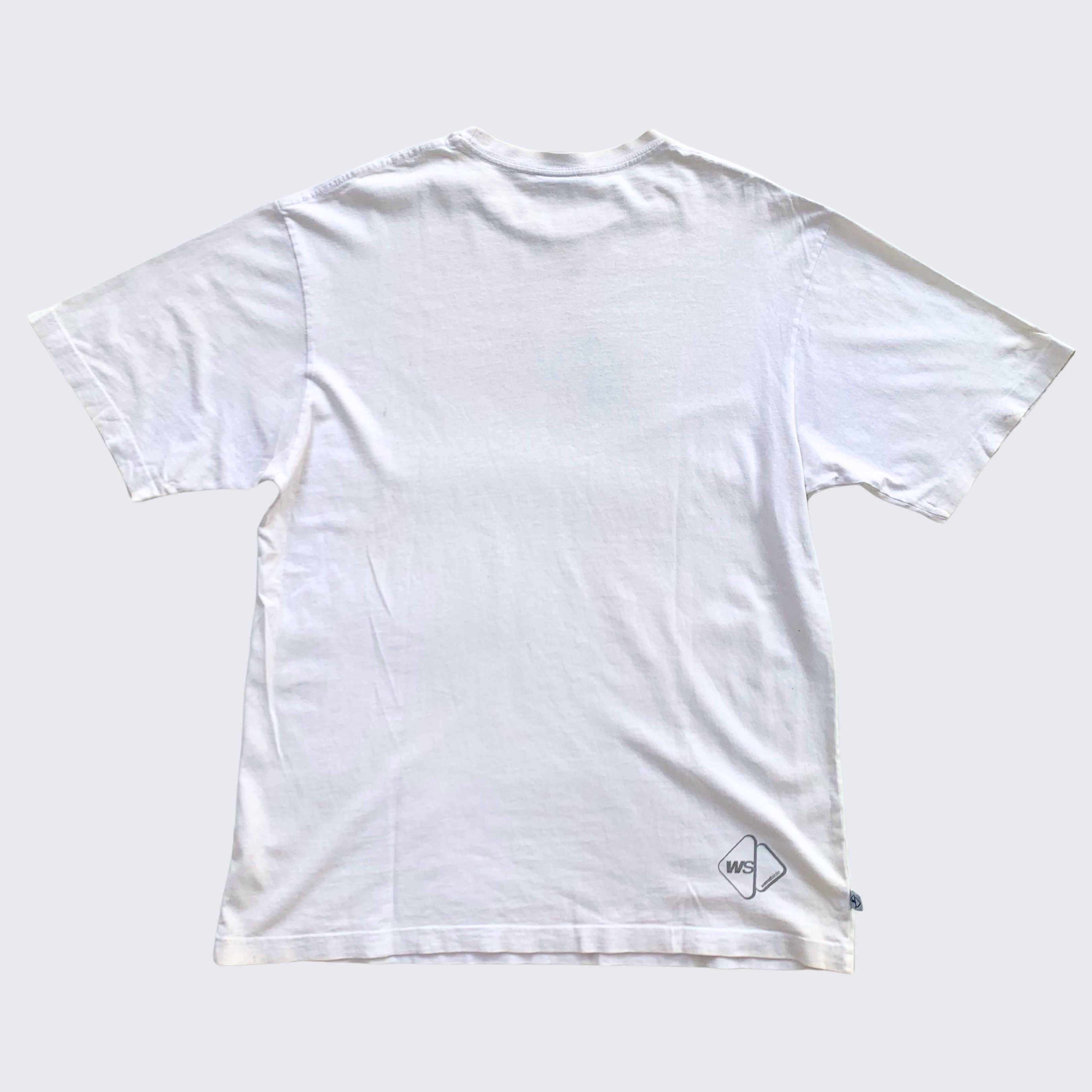 Vintage Vintage Thrashed 1990s Westside Skateboards USA Tee Size US L / EU 52-54 / 3 - 6 Thumbnail