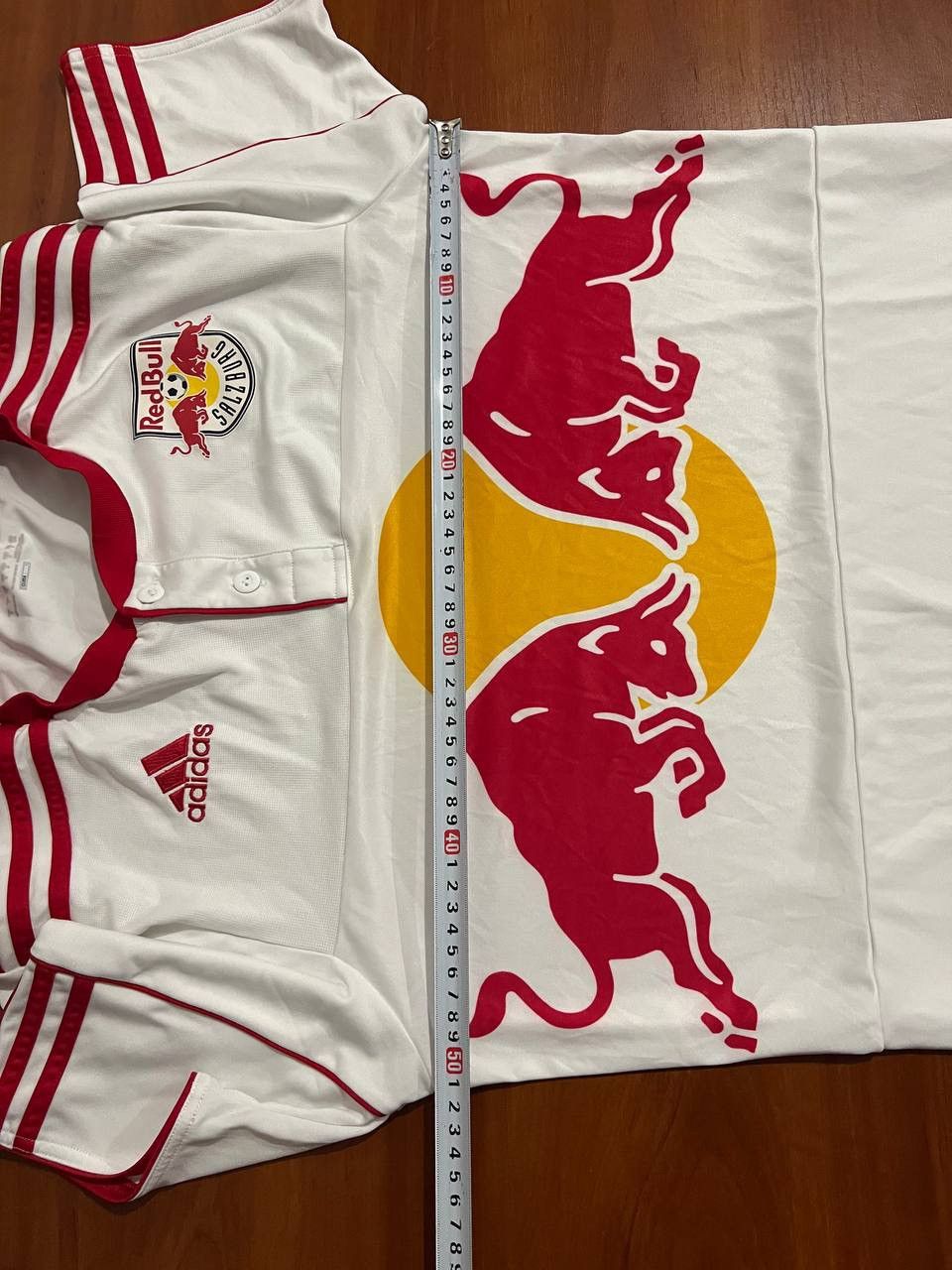 Adidas 2010/11 RED BULL SALZBURG HOME SOCCER JERSEY FOOTBALL SHIRT Size US M / EU 48-50 / 2 - 17 Thumbnail