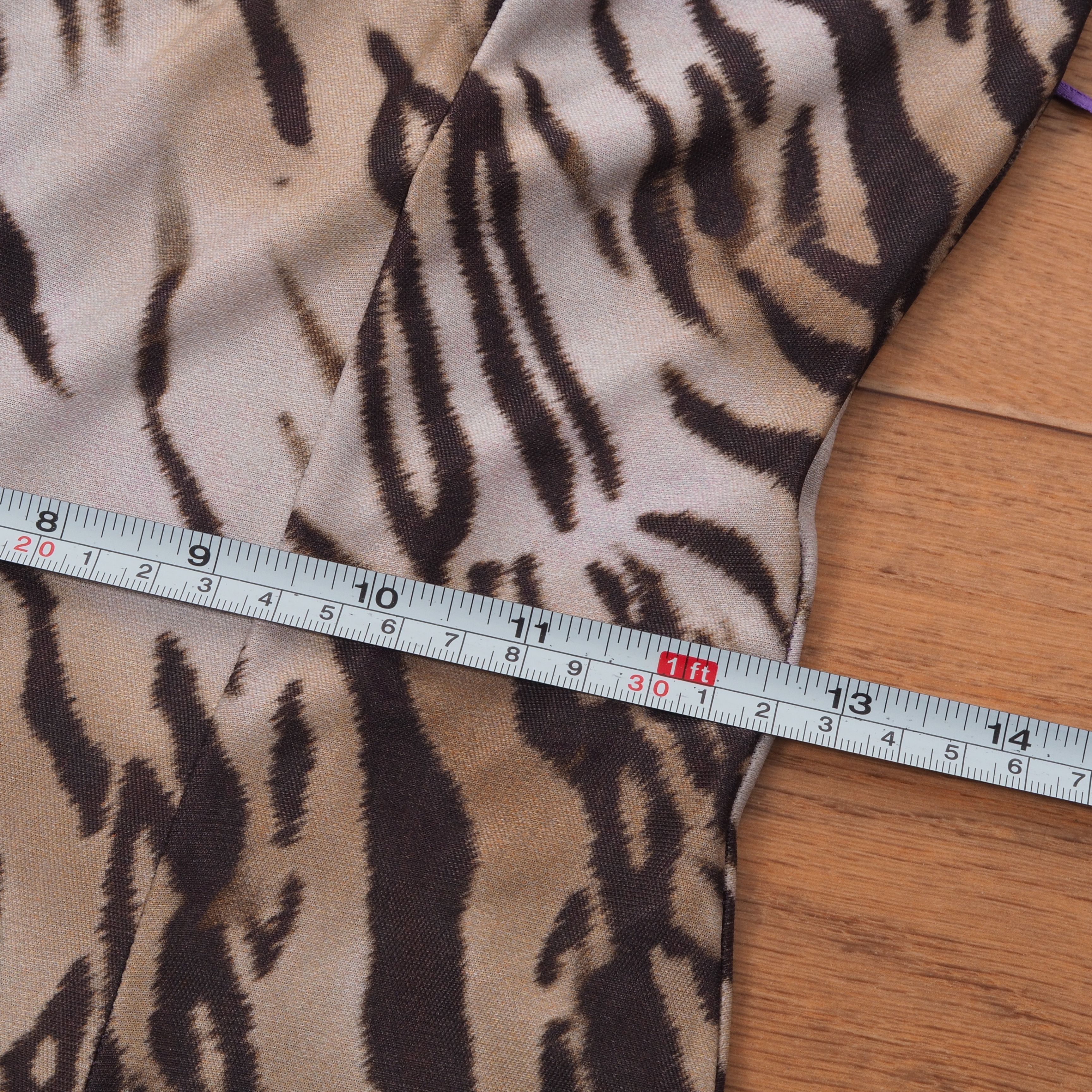 Versace Versace Jeans Couture Vintage 90s Animal Print Midi Dress Size XS / US 0-2 / IT 36-38 - 6 Thumbnail