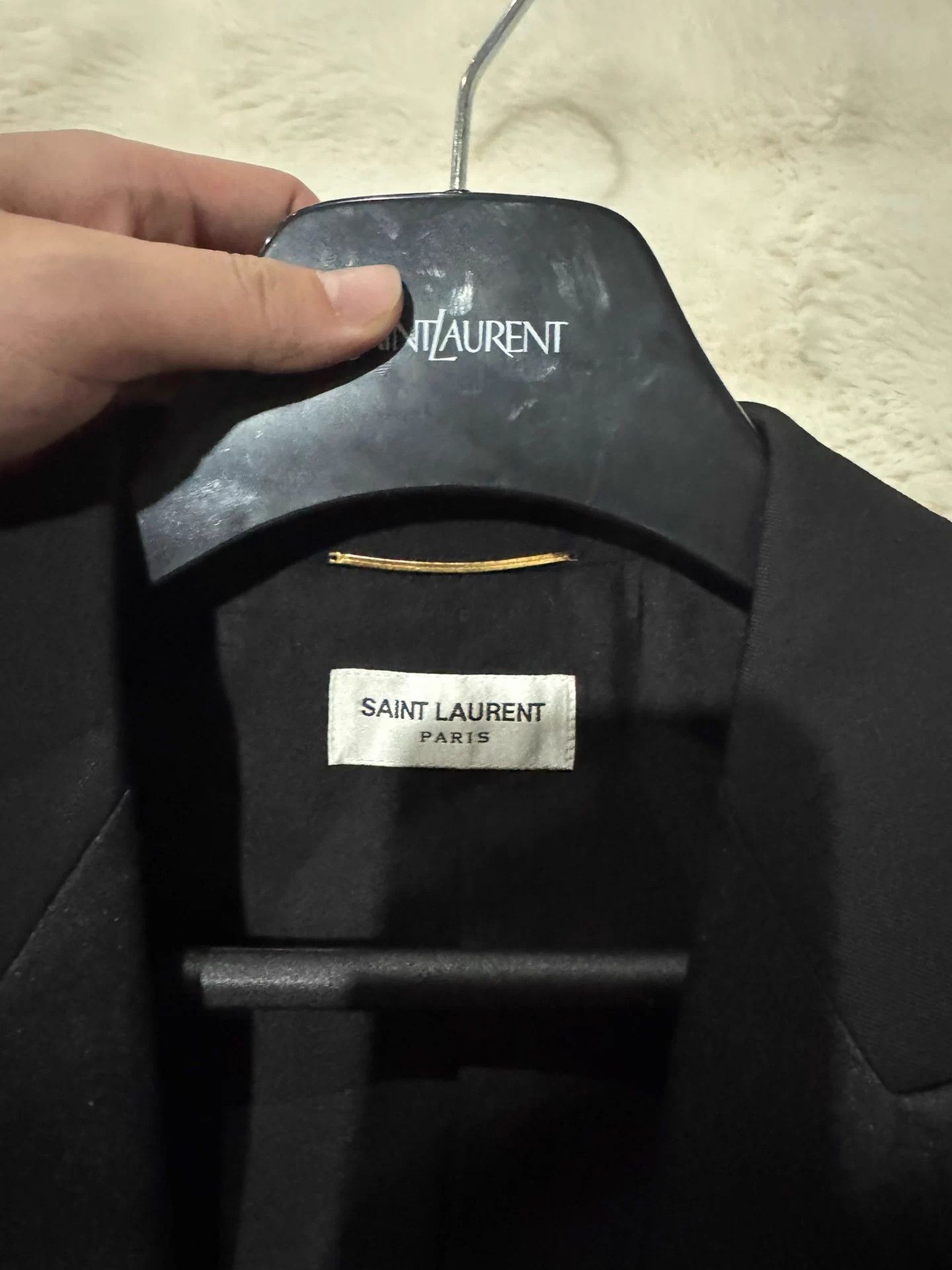 Saint Laurent Paris Saint Laurent YSL Wool Tuxedo Jacket - Size 40 - New w/ Tags Size S / US 4 / IT 40 - 2 Thumbnail