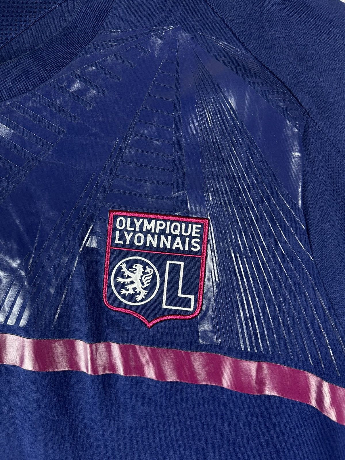 Adidas Adidas Olympique Lyonnais Cotton Soccer Football Jersey Size US XL / EU 56 / 4 - 8 Thumbnail