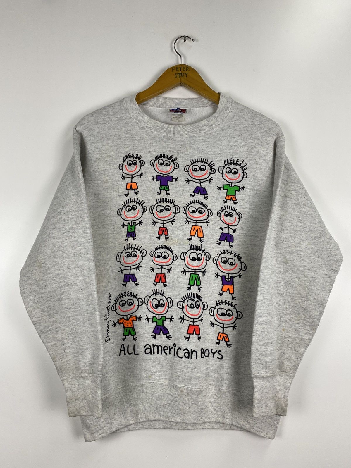 Vintage Vintage 1992 Danny First Sweatshirt Size US S / EU 44-46 / 1 - 8 Thumbnail
