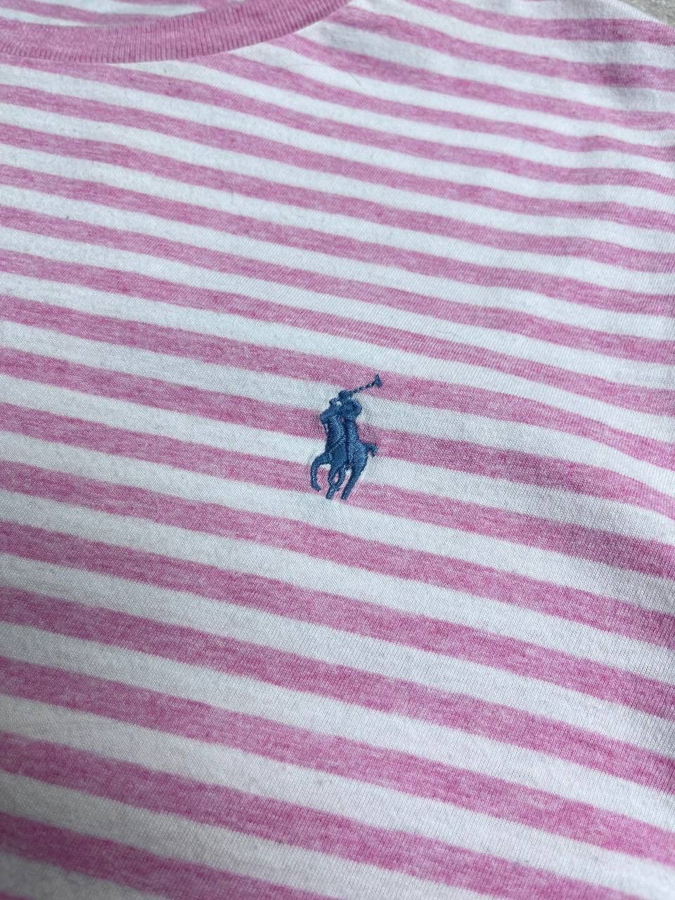 Vintage Vintage Polo Ralph Lauren Summer Striped T-shirt XL Size US L / EU 52-54 / 3 - 3 Thumbnail