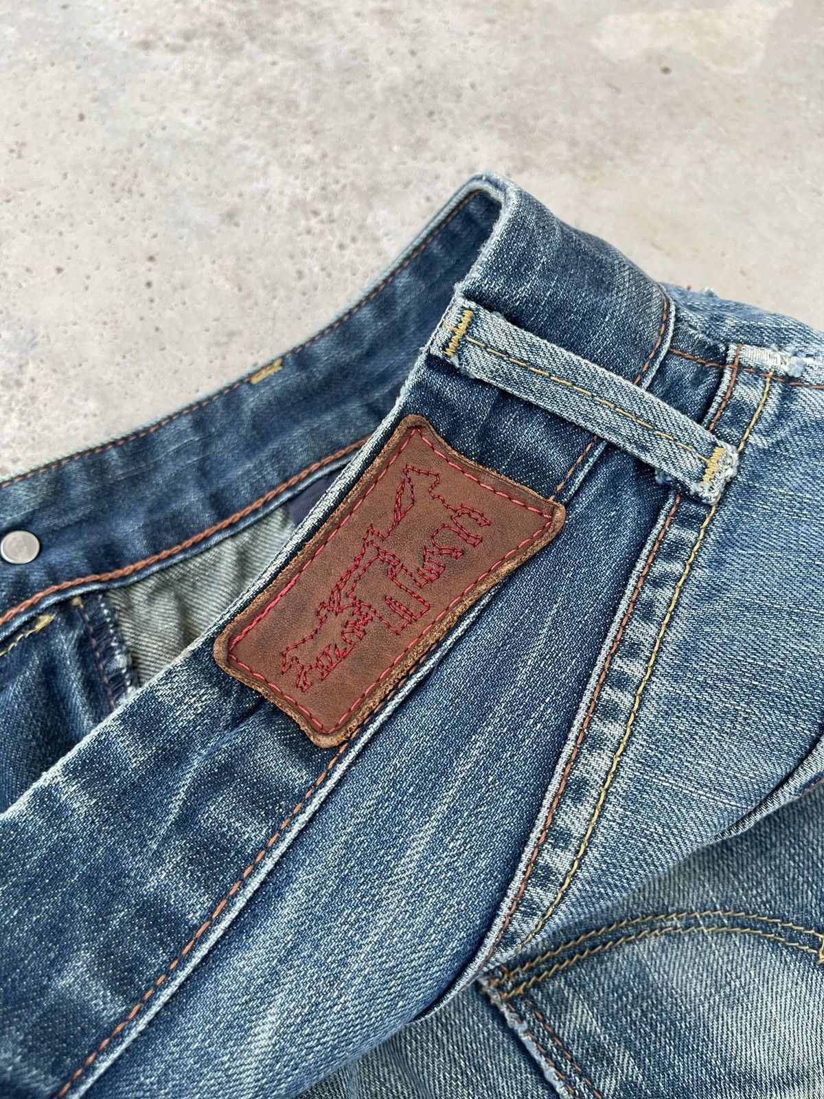 Levi's × Levi's Vintage Clothing × Vintage Levi’s Red Vintage Y2K Faded Blue Denim Jeans Size US 32 / EU 48 - 12 Thumbnail