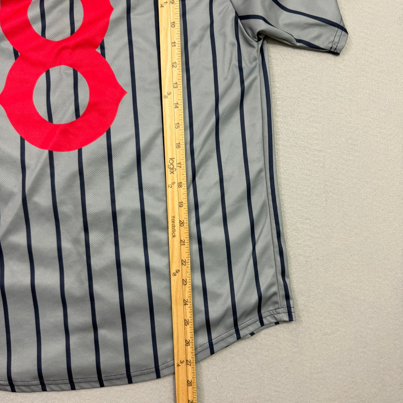MLB Detroit Tigers Jersey Men's Medium Gray Stars Negro League Size US M / EU 48-50 / 2 - 8 Thumbnail