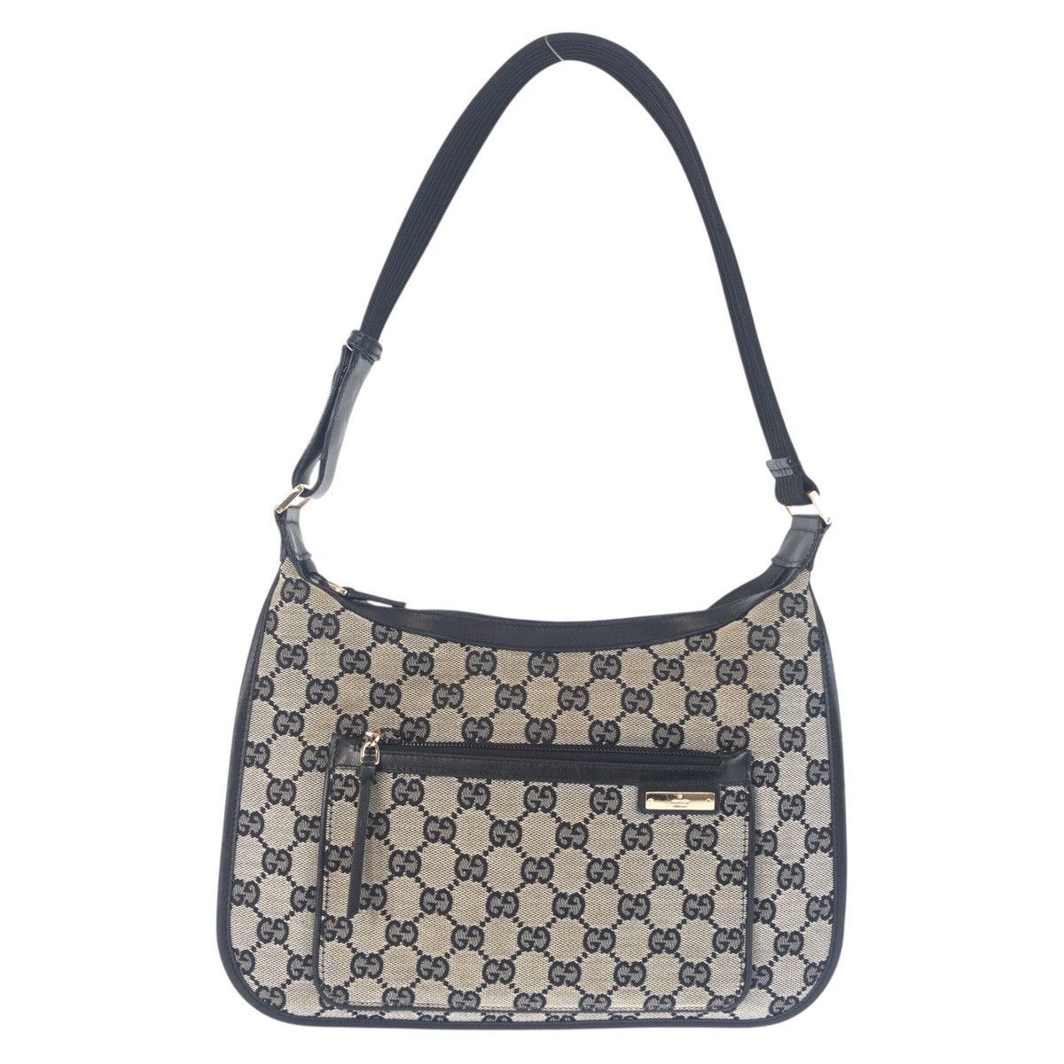 Gucci Gucci Gucci GG Canvas Leather Shoulder Bag Textile Shoulder Bag 0014198 DUTY FREE for USA Size ONE SIZE - 1 Thumbnail
