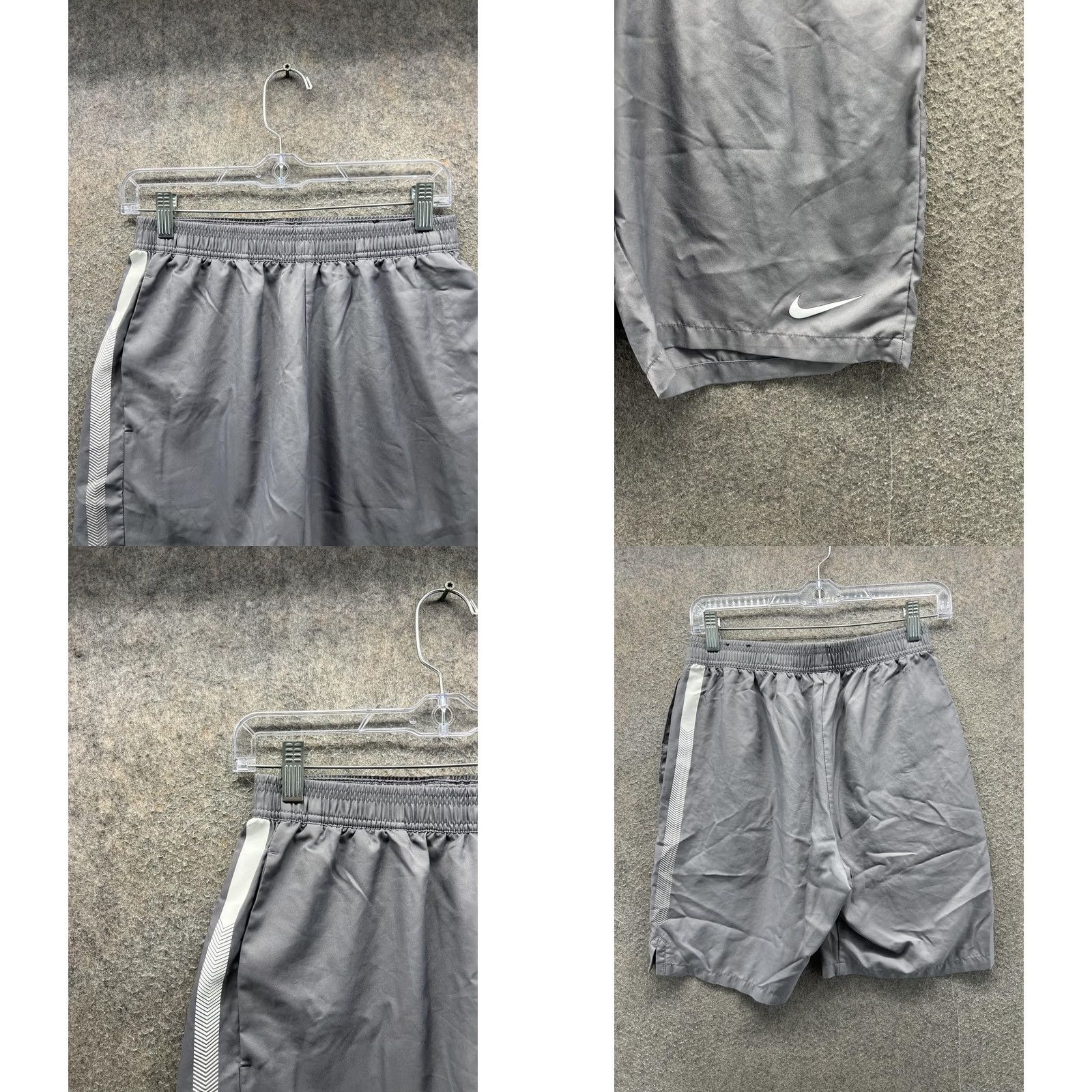 Nike Nike Dri-FIT Shorts Mens Small Gray Athletic Running 7 Inseam 830821-036 Size US 29 - 8 Thumbnail