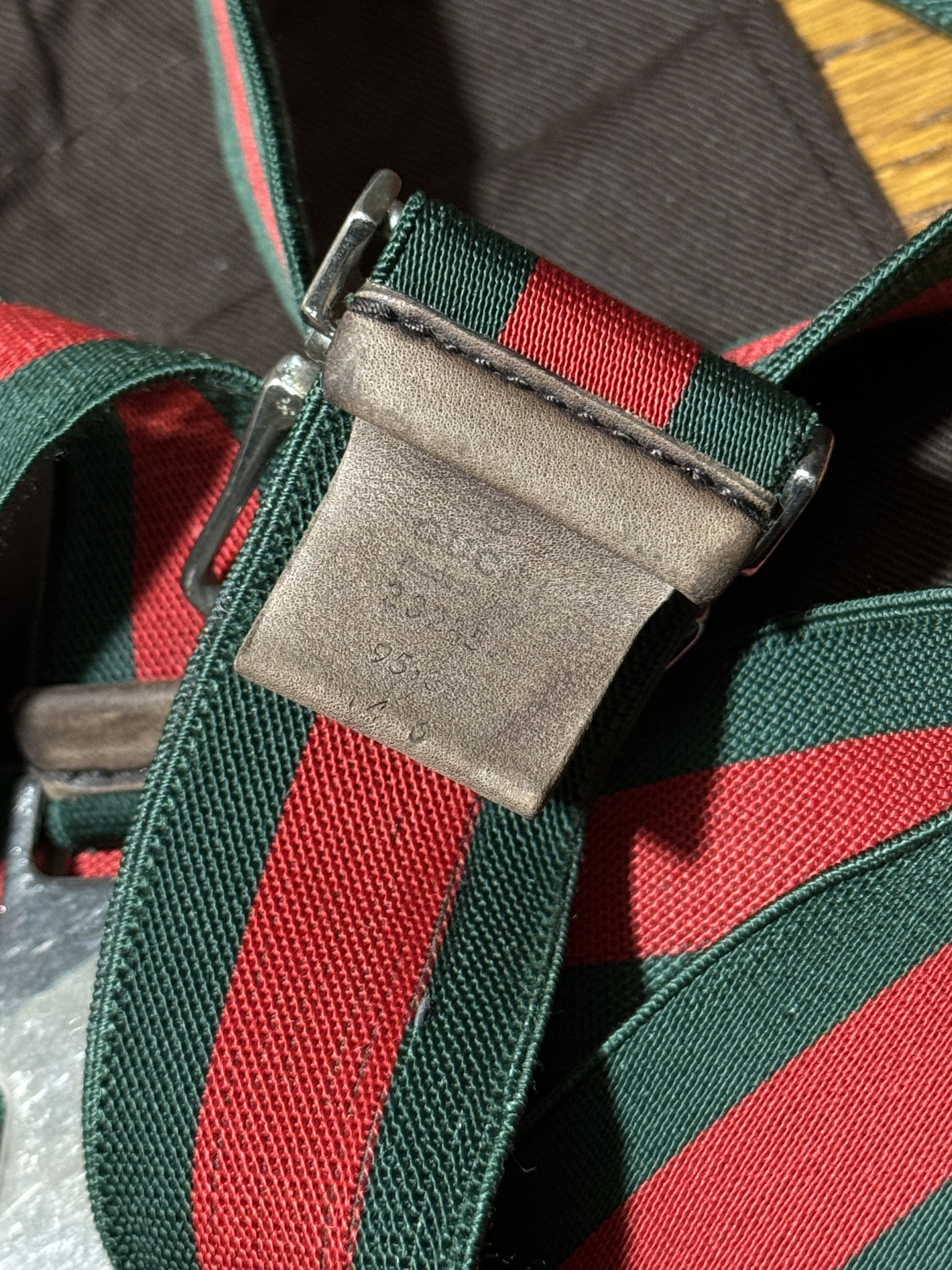 Gucci Gucci web stripe belt Size ONE SIZE - 4 Thumbnail