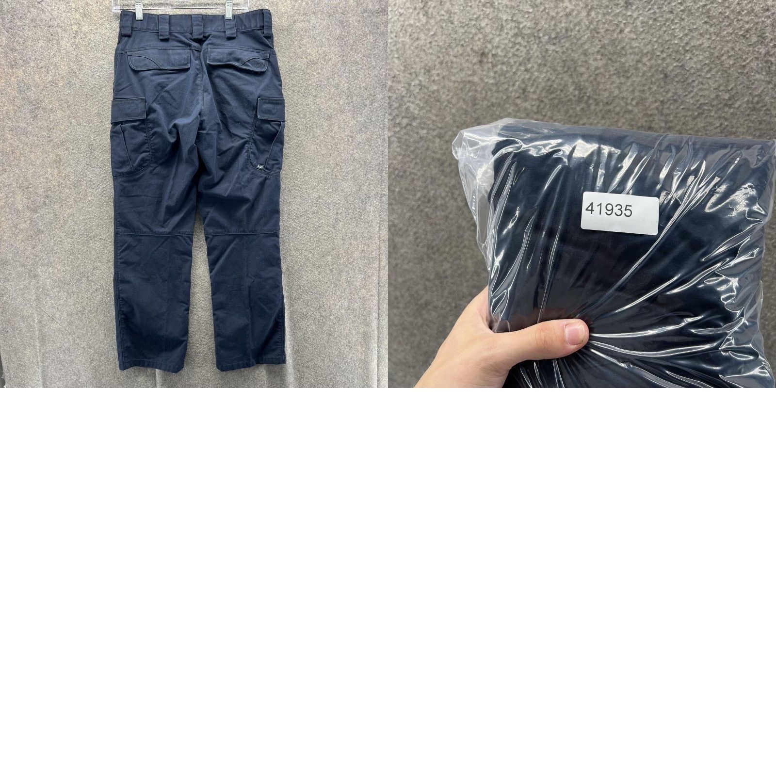 Vintage 5.11 Tactical Pants Mens 30x30 Blue Cargo Canvas Relaxed Fit Workwear Outdoor Pants Mens Blue Cargo Pocket Activated for Utility Size US 30 / EU 46 - 8 Thumbnail