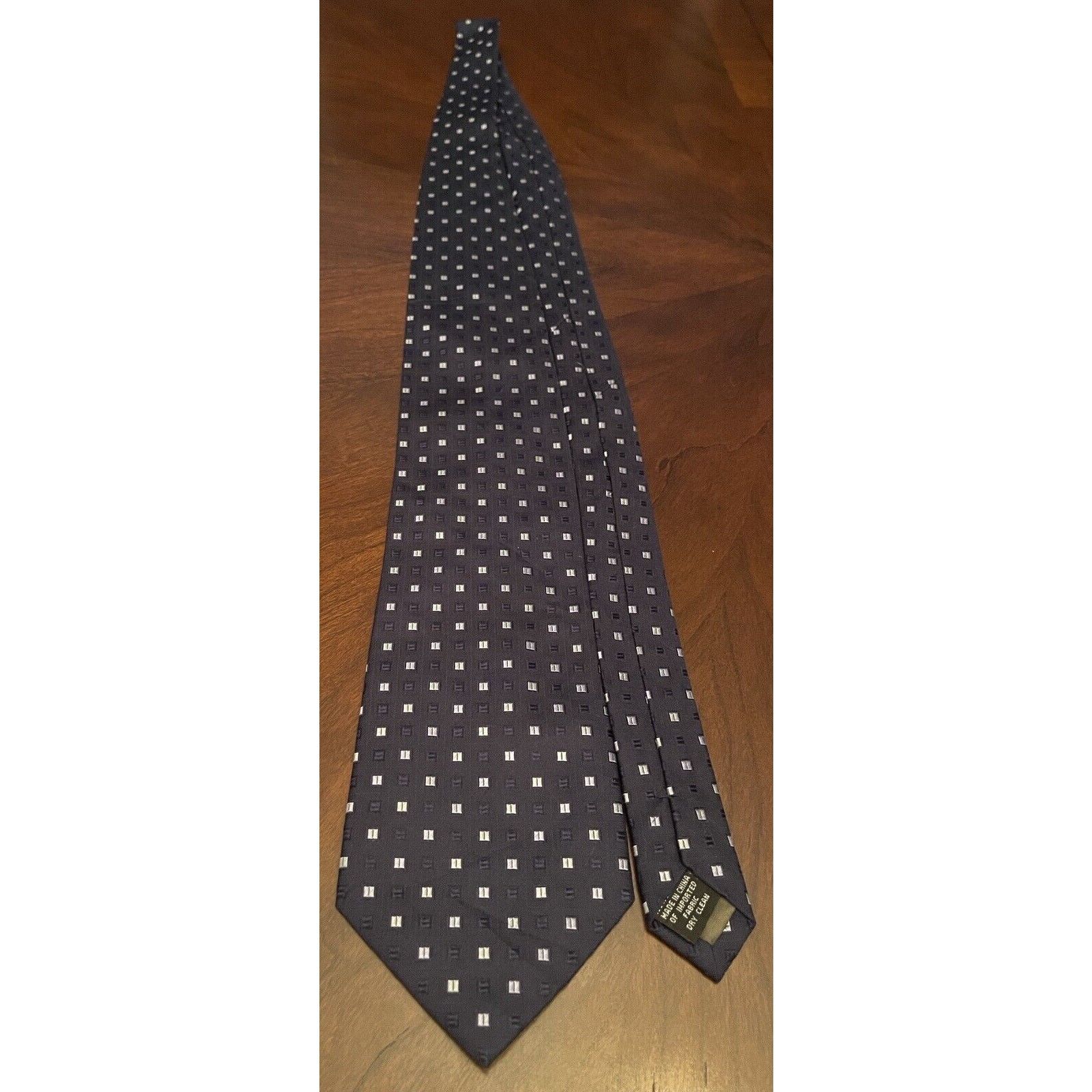 Calvin Klein Calvin Klein Blue 100% Silk Men’s Neck Tie Made In China Size ONE SIZE - 3 Thumbnail