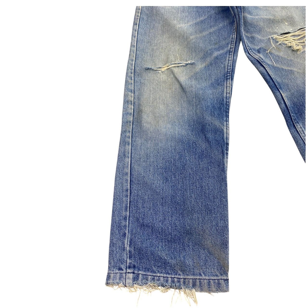 Japanese Brand Japanese Brand Faded Style Distressed Baggy Jeans Size US 32 / EU 48 - 8 Thumbnail