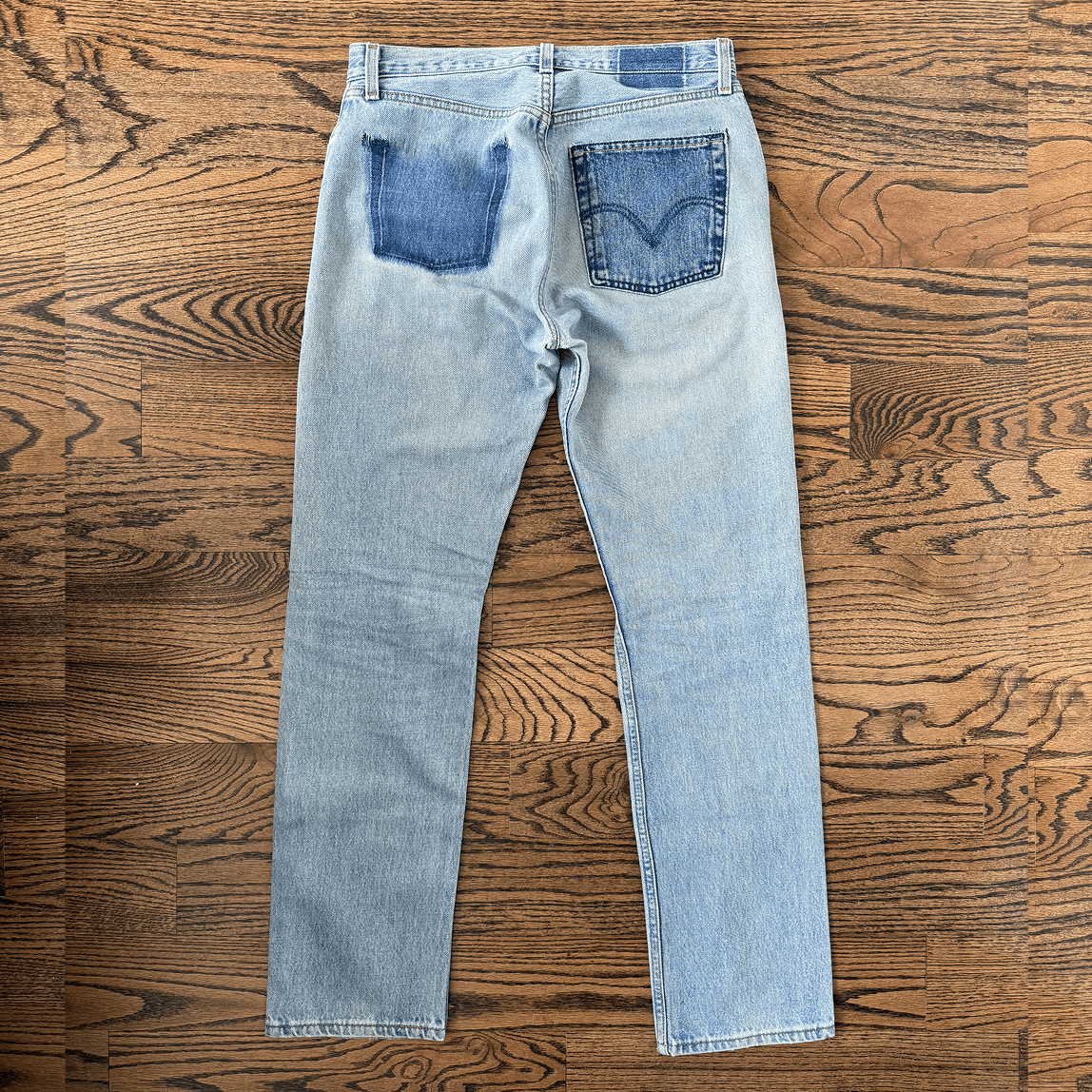 Levi's Light Wash Levi's 501 Made in USA 31x32.5 Size US 31 - 2 Thumbnail