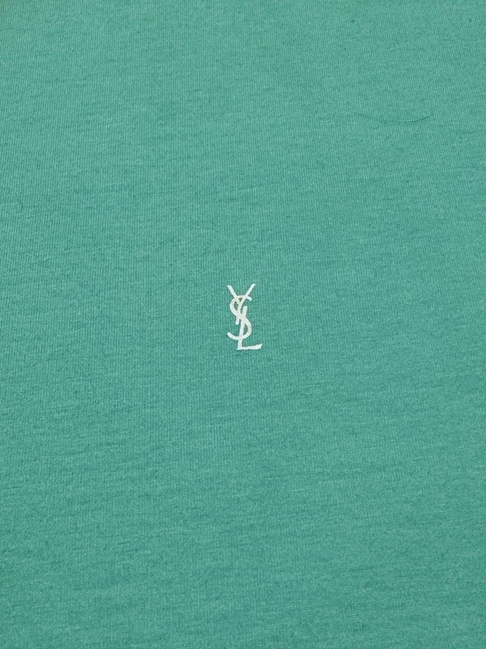 Vintage × Yves Saint Laurent Vintage YSL T Shirt Tee Mini Logo Baggy Dirty 90s Y2K Size US XXL / EU 58 / 5 - 3 Thumbnail