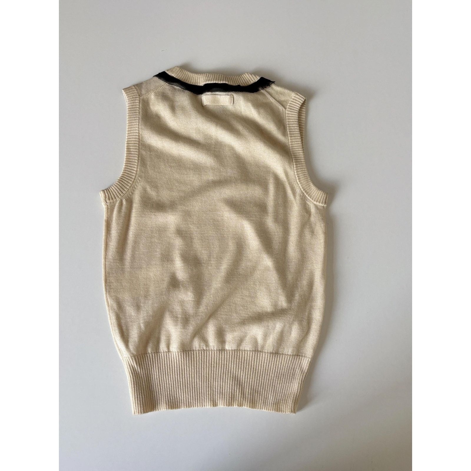 Dolce & Gabbana Vintage D&G Cashmere Silk Knit Vest Y2K Dolce Gabbana Size S / US 4 / IT 40 - 5 Thumbnail