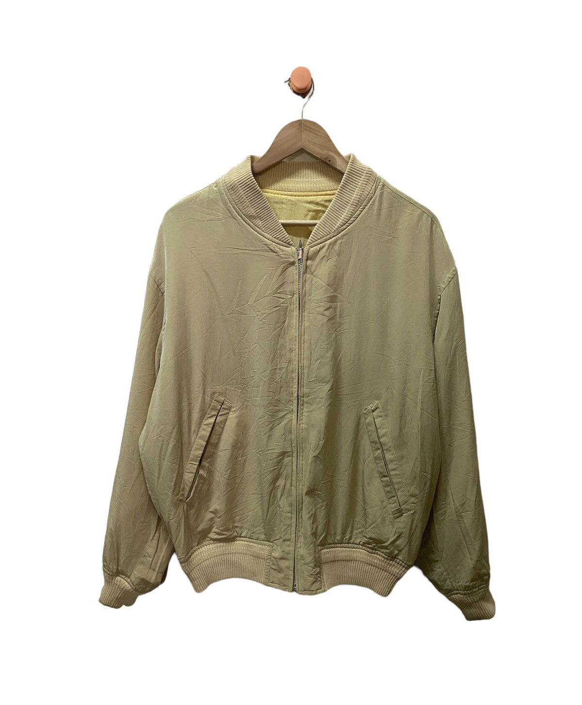 Designer × Japanese Brand Jun Men Embroidery Big Logo Reversible Bomber Jacket Size US XL / EU 56 / 4 - 8 Thumbnail