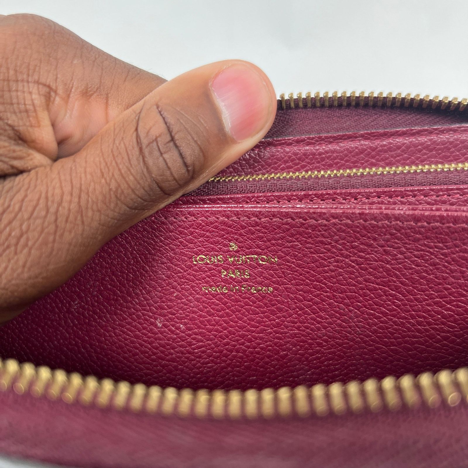 Louis Vuitton Louis Vuitton Aurore Monogram Empreinte Leather Zippy Wallet Size ONE SIZE - 6 Thumbnail