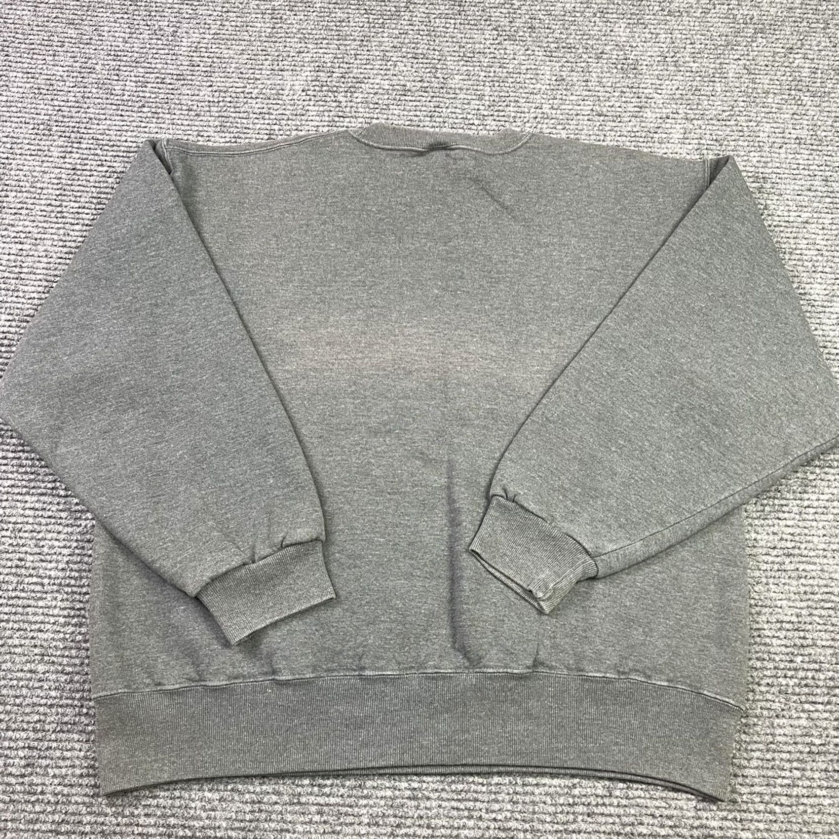 Russell Athletic VINTAGE Russell Athletic Sweatshirt Crewneck Gray 90s Grunge Blank Large Mens Size US L / EU 52-54 / 3 - 3 Thumbnail