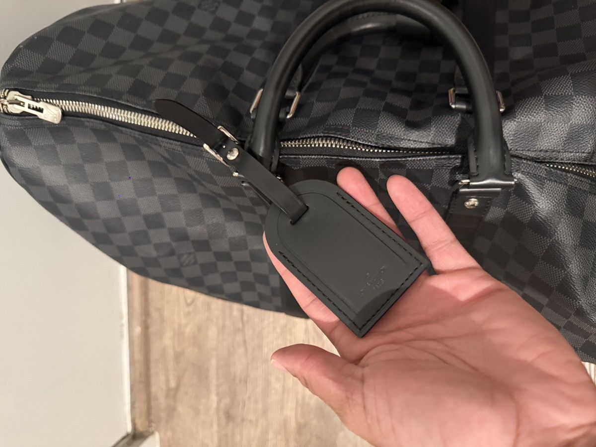 Louis Vuitton Louis Vuitton Keepall Bandoulière duffle bag Size 46 - 3 Thumbnail