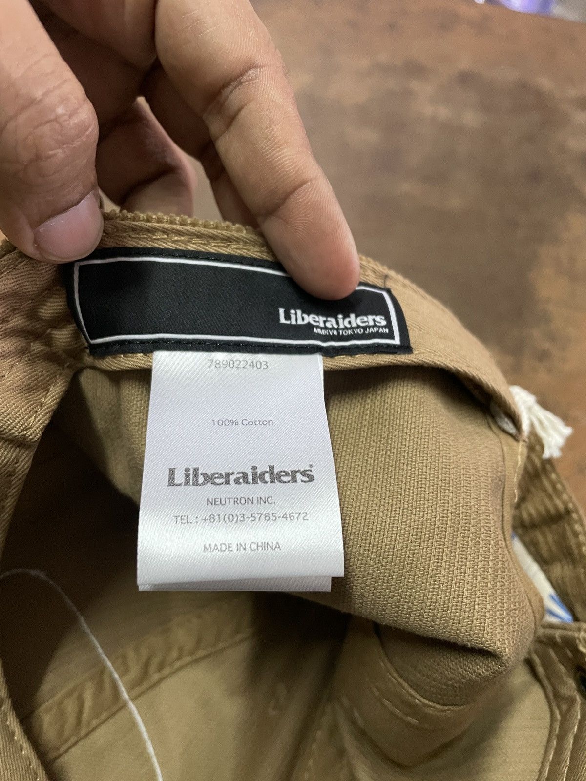 Liberaiders Liberaiders oval logo corduroy cap Size ONE SIZE - 2 Thumbnail
