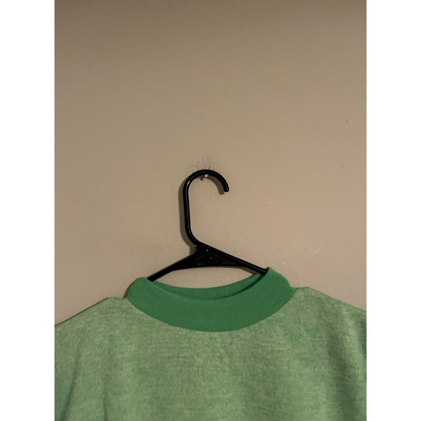 Vintage VTG 60s Towncraft Penneys Lime Green Creslan Acrylic S/S Sweatshirt Adult M Green/Creslan 1960s VTG Towncraft Penneys Mens Womens Size US M / EU 48-50 / 2 - 2 Thumbnail