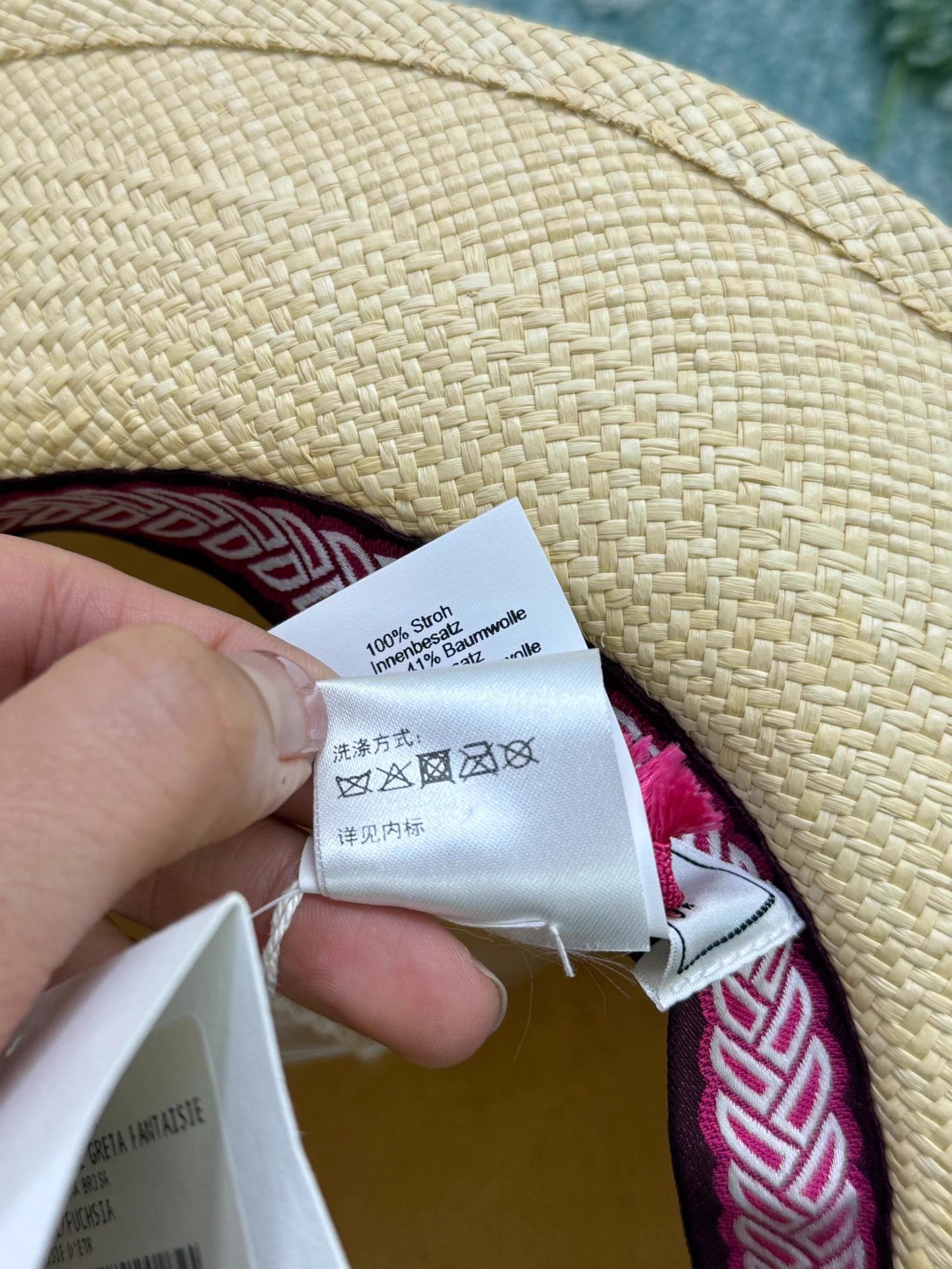 Hermes Hermes Straw Hat Size 58 New With Tags Size ONE SIZE - 7 Thumbnail