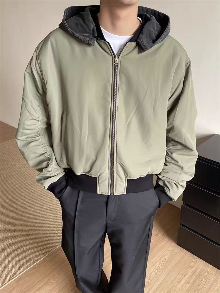 Japanese Brand × Vintage Retro Reversible Flight Jacket Short Coat Size US M / EU 48-50 / 2 - 5 Thumbnail