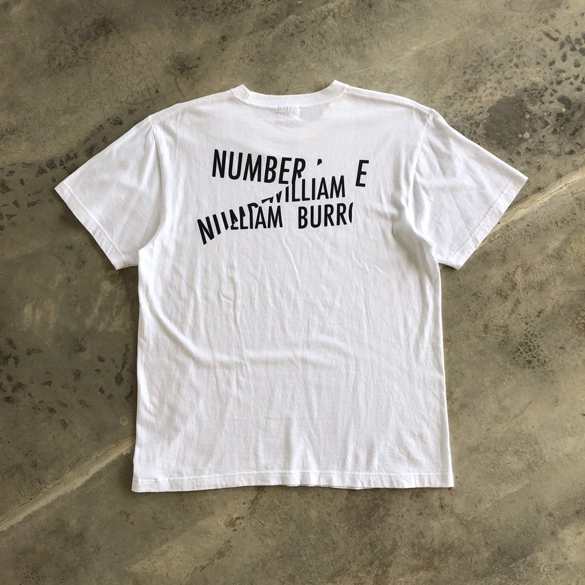 Japanese Brand × Number (N)ine NUMBER (N)INE “Cut Up” William Burroughs T-Shirt Size US L / EU 52-54 / 3 - 2 Thumbnail