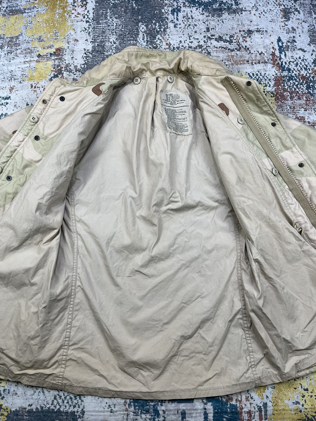 Vintage Vintage 80s M-65 Class 4 Dessert Camouflage Jackets Size US S / EU 44-46 / 1 - 12 Thumbnail