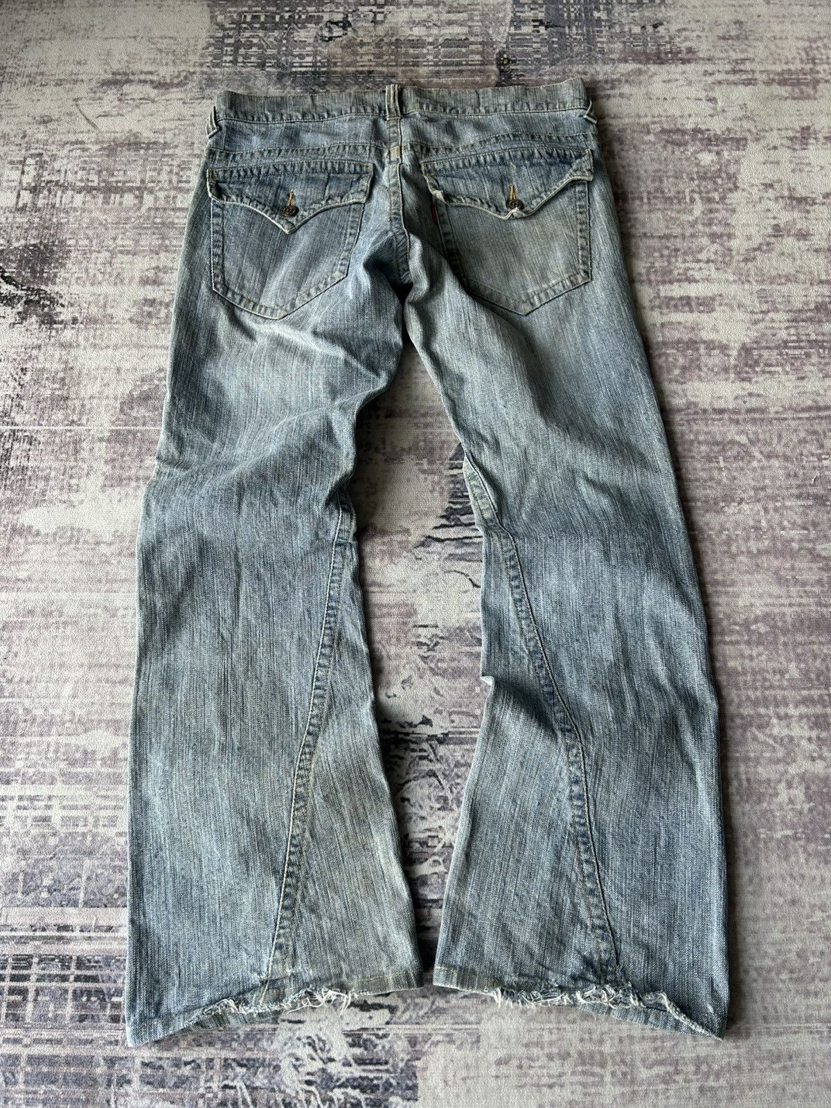Tornado Mart Tornado Mart Denim Flared Size US 34 / EU 50 - 2 Thumbnail