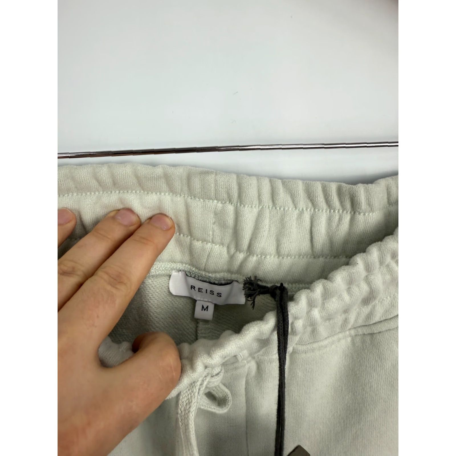 Reiss Reiss Jogger Chalk White Retro Y2K M Adult Mens Size M Size US 31 - 6 Thumbnail