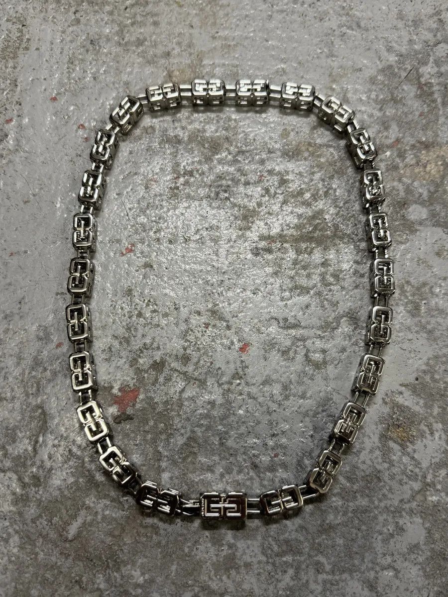 Givenchy Givenchy G Cube Silvery Necklace Size ONE SIZE - 3 Thumbnail