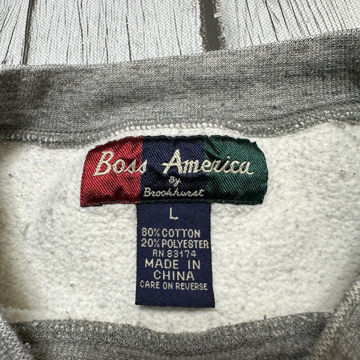 Vintage Vintage Boss America sweatshirt Size US L / EU 52-54 / 3 - 4 Thumbnail