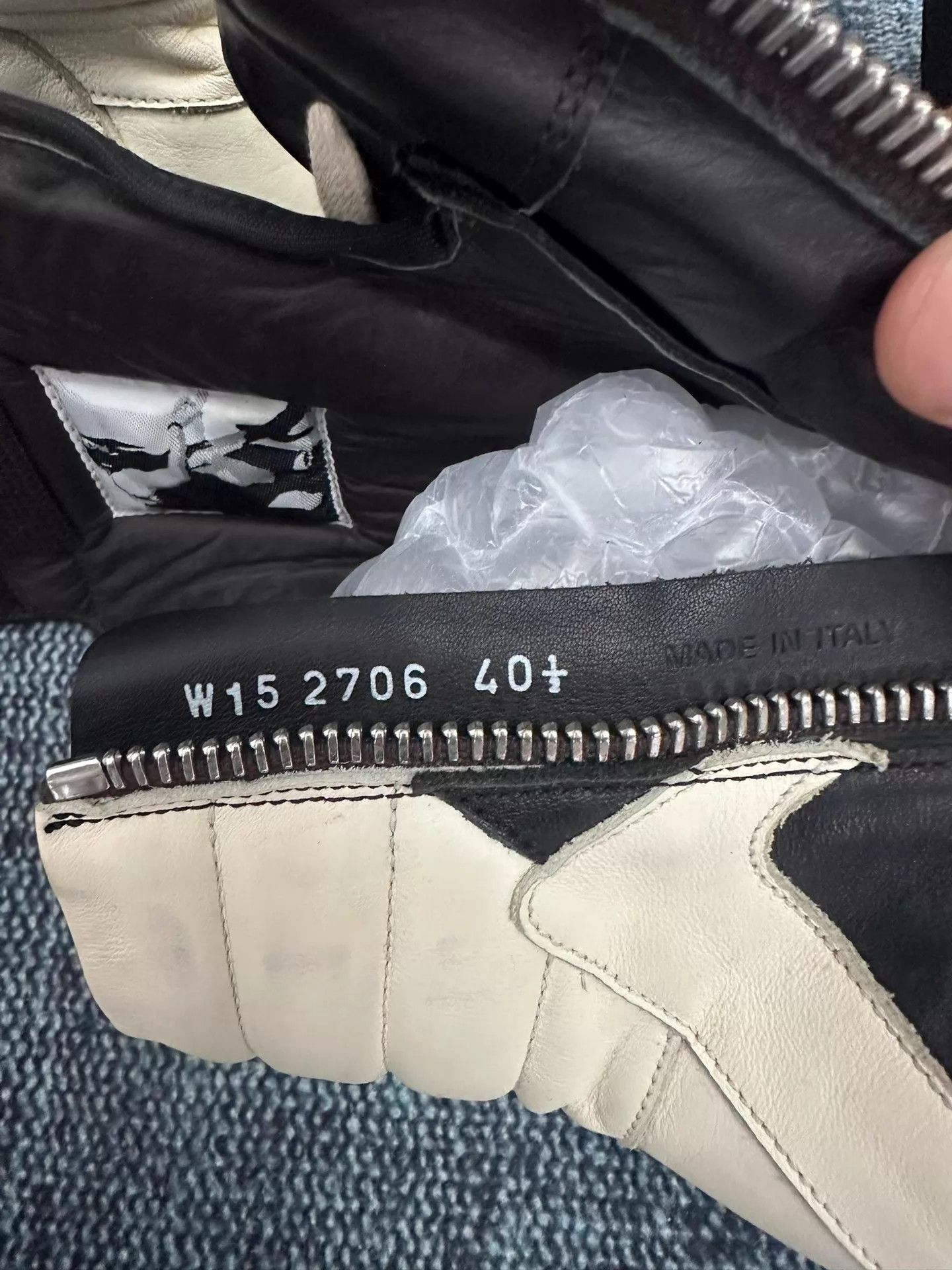 Rick Owens Rick Owens Inverted Triangle 40.5 (Mainline) Size US 7.5 / EU 40-41 - 7 Thumbnail