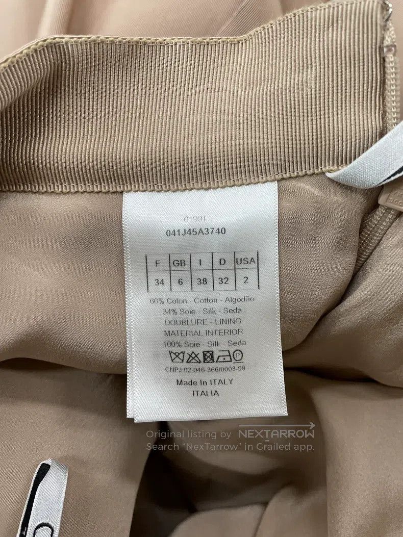 Dior Dior Pleated skirt Size 42" / US 20 - 4 Thumbnail