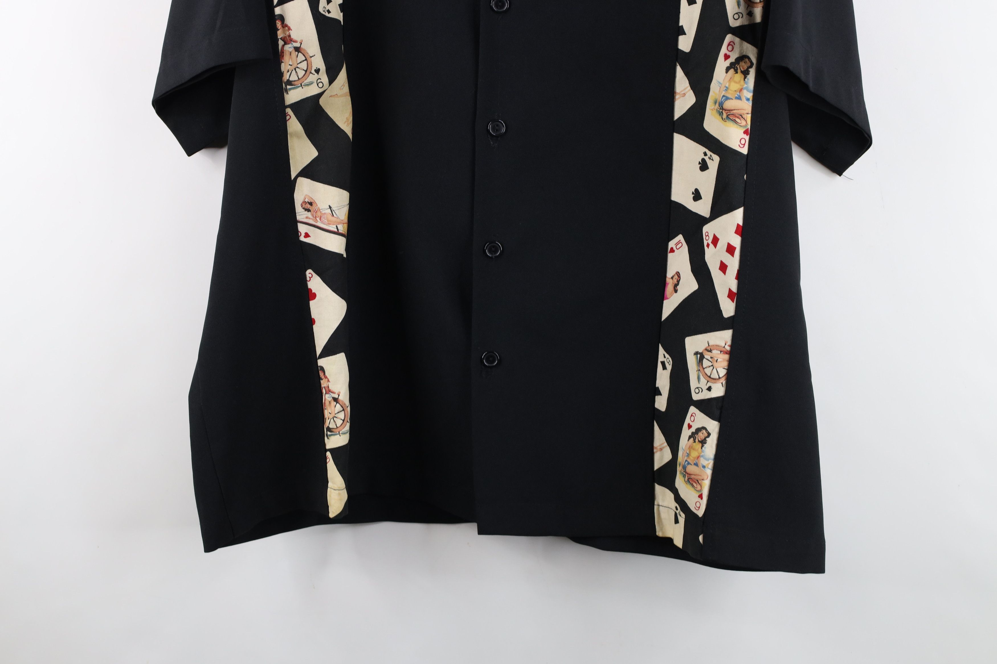Vintage Vintage 90s Rockabilly Poker Casino Camp Button Shirt USA Size US XL / EU 56 / 4 - 3 Thumbnail