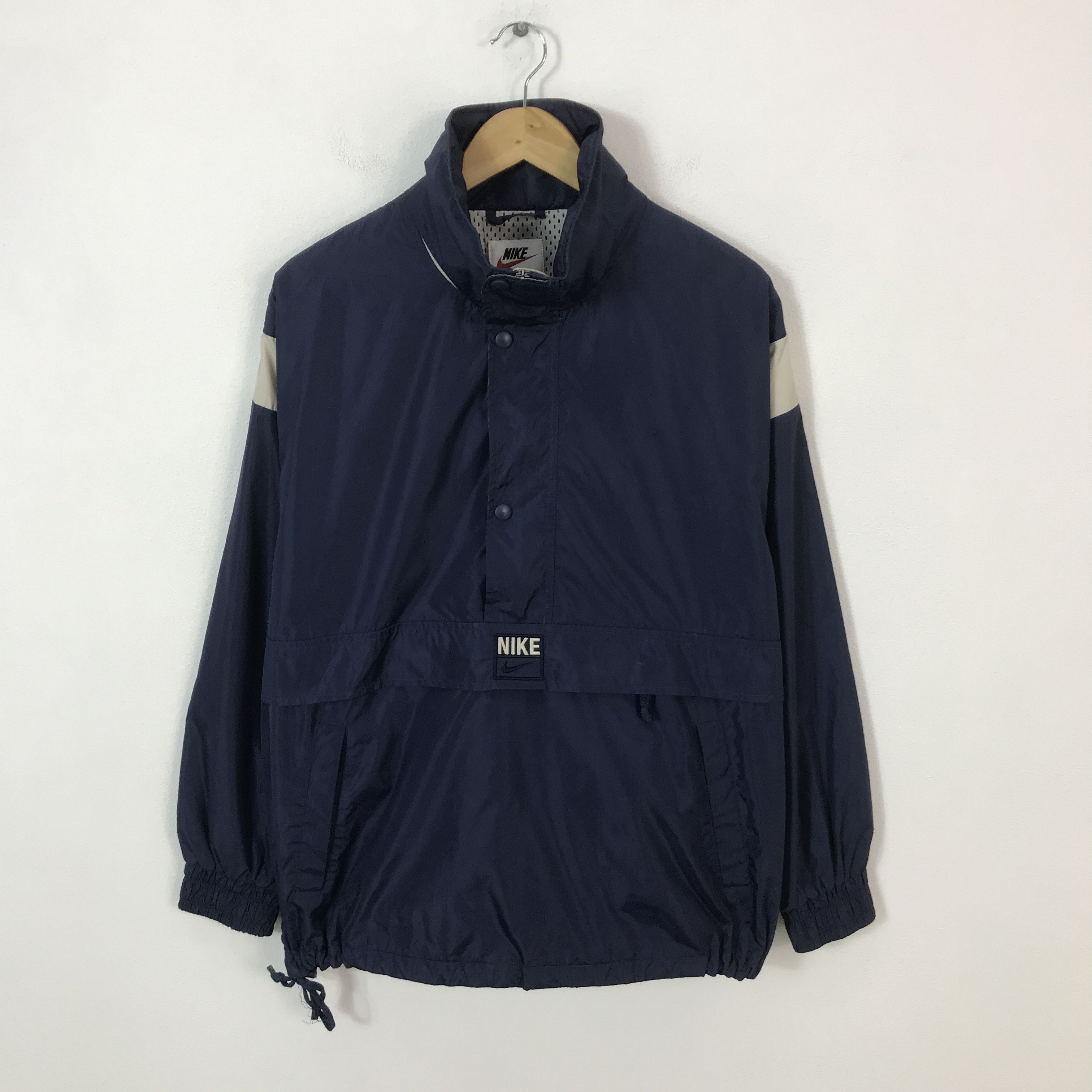 Nike Vintage 90s Nike pullover design jacket K63B7 Size US L / EU 52-54 / 3 - 1 Thumbnail