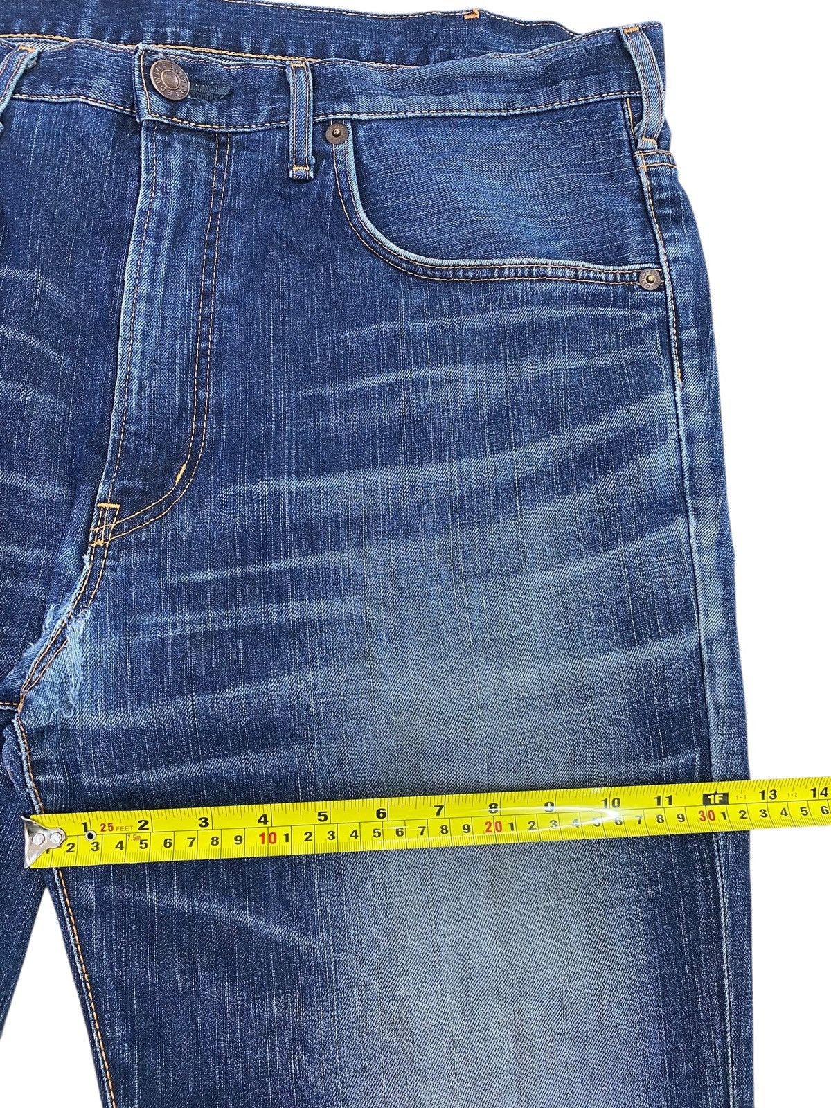 Edwin Edwin Whiskered Mud Wash Style Straight Leg Jeans Size US 40 / EU 56 - 7 Thumbnail