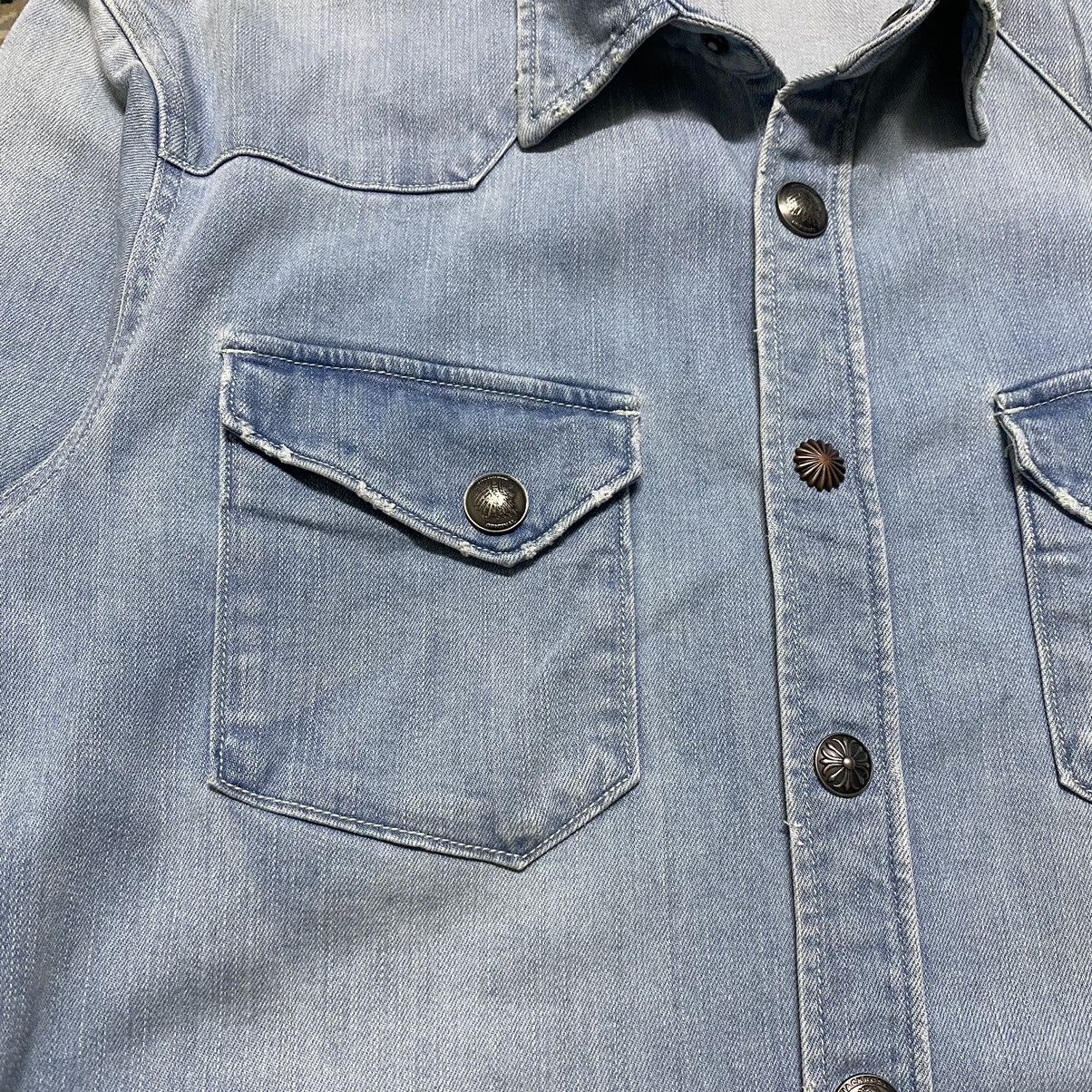 JACKROSE Jackrose Western Denim Shirt Snap Button Size US L / EU 52-54 / 3 - 17 Thumbnail