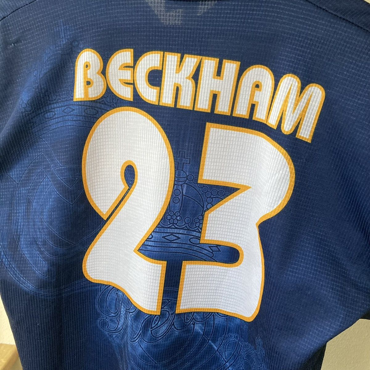Vintage #23 Beckham Real Madrid Fan Retro Jersey Vintage Blokcore Size US XL / EU 56 / 4 - 7 Thumbnail